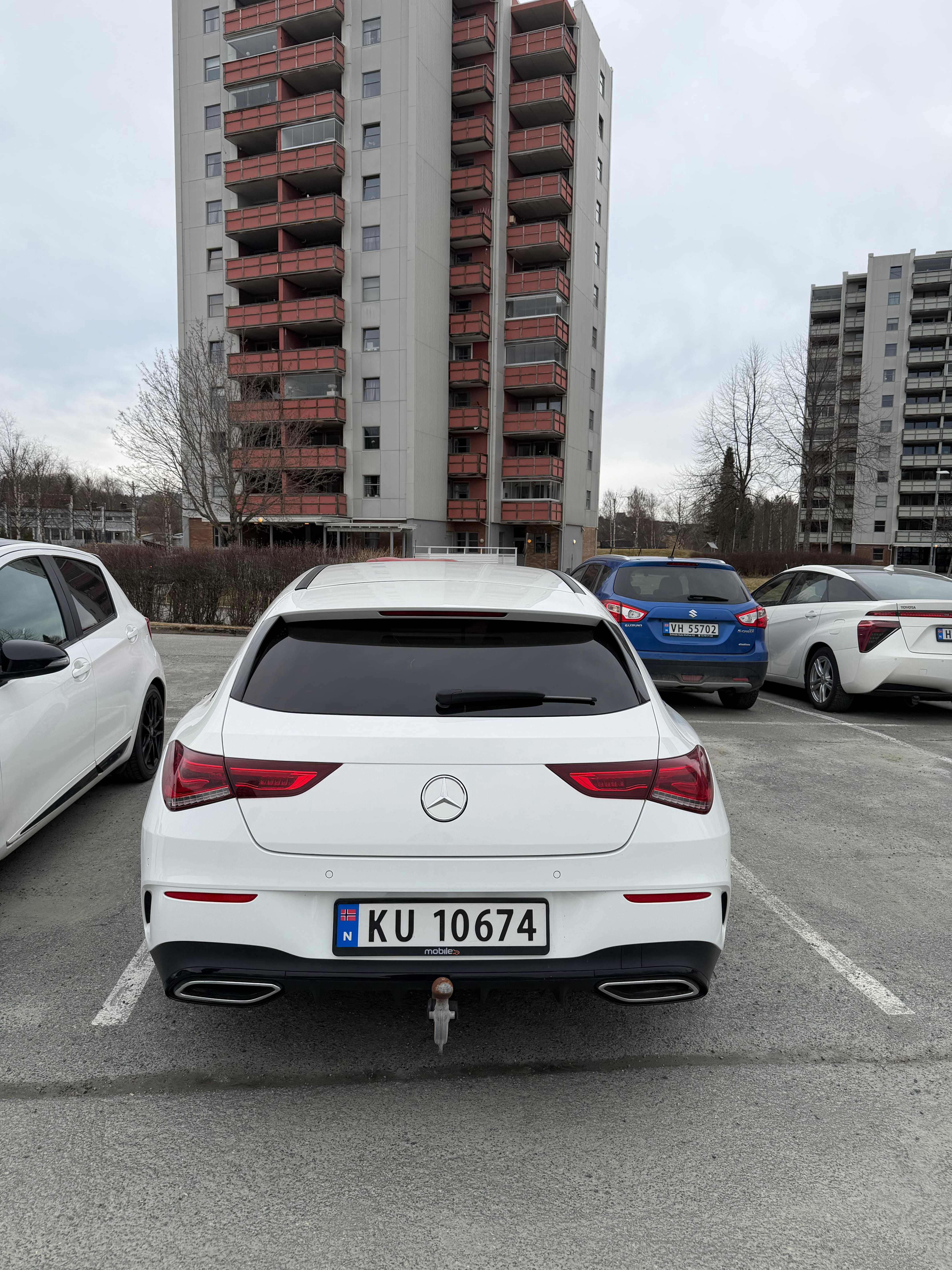Mercedes-Benz CLA 250 4MATIC med Ryggekamera