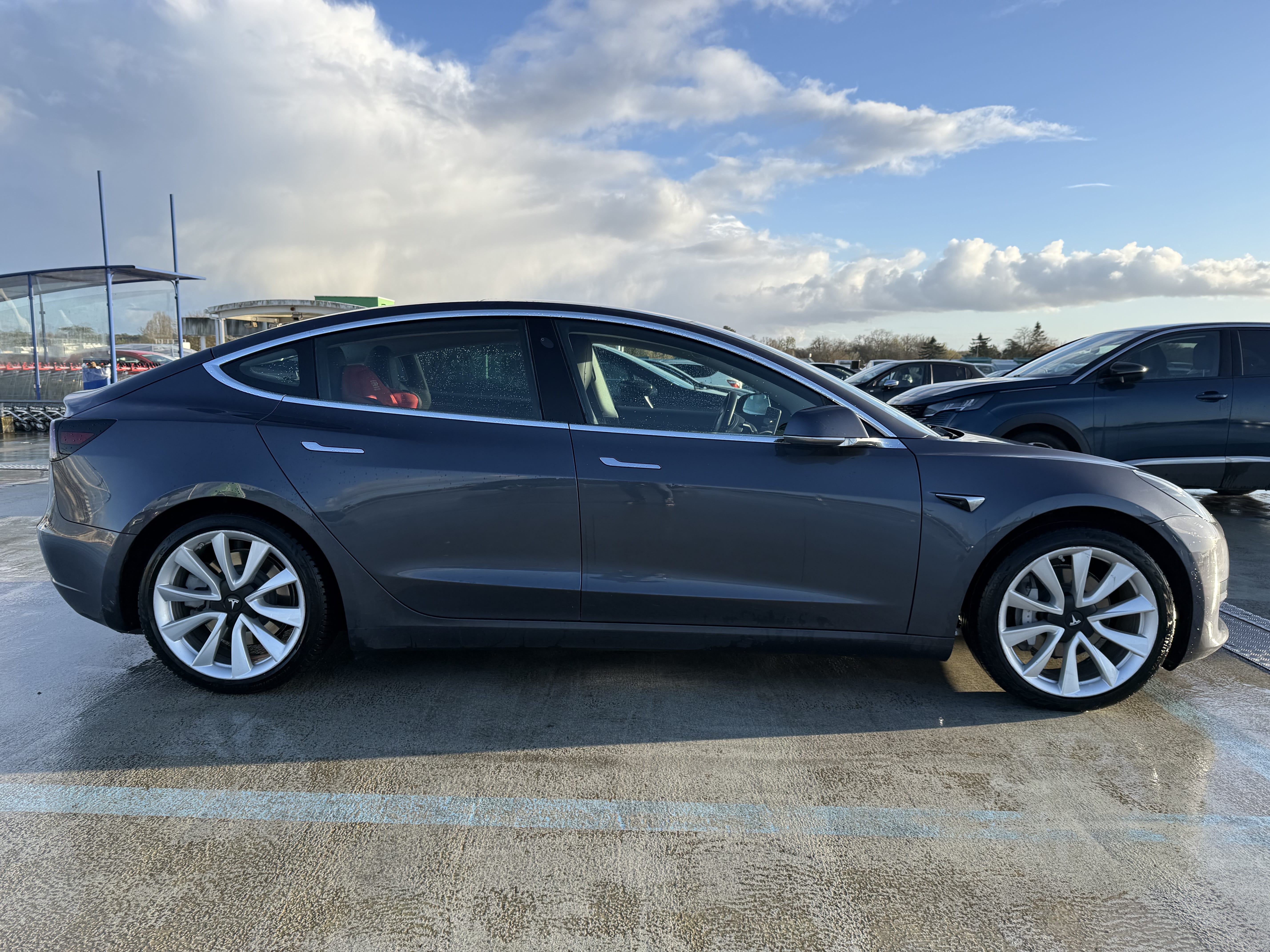 Tesla Model 3 avec Climatisation