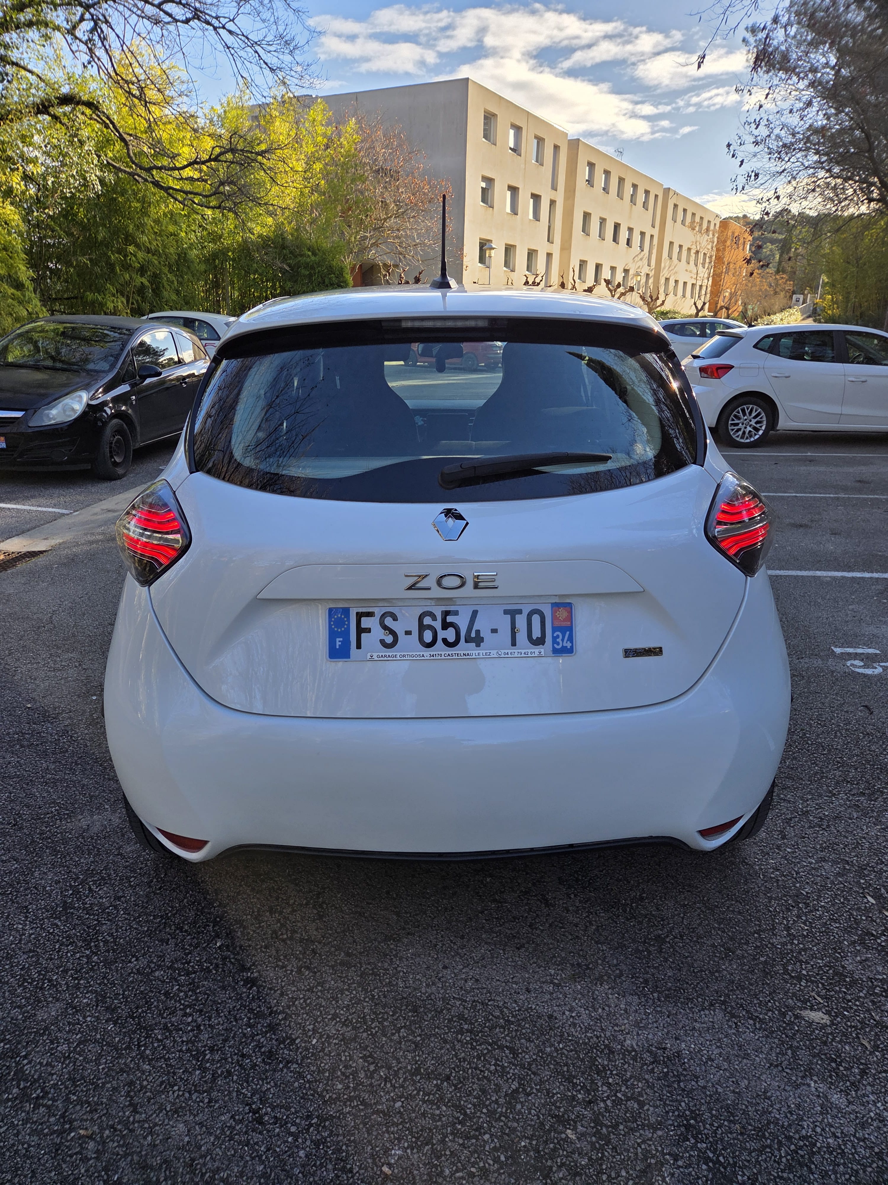 Renault ZOE avec GPS