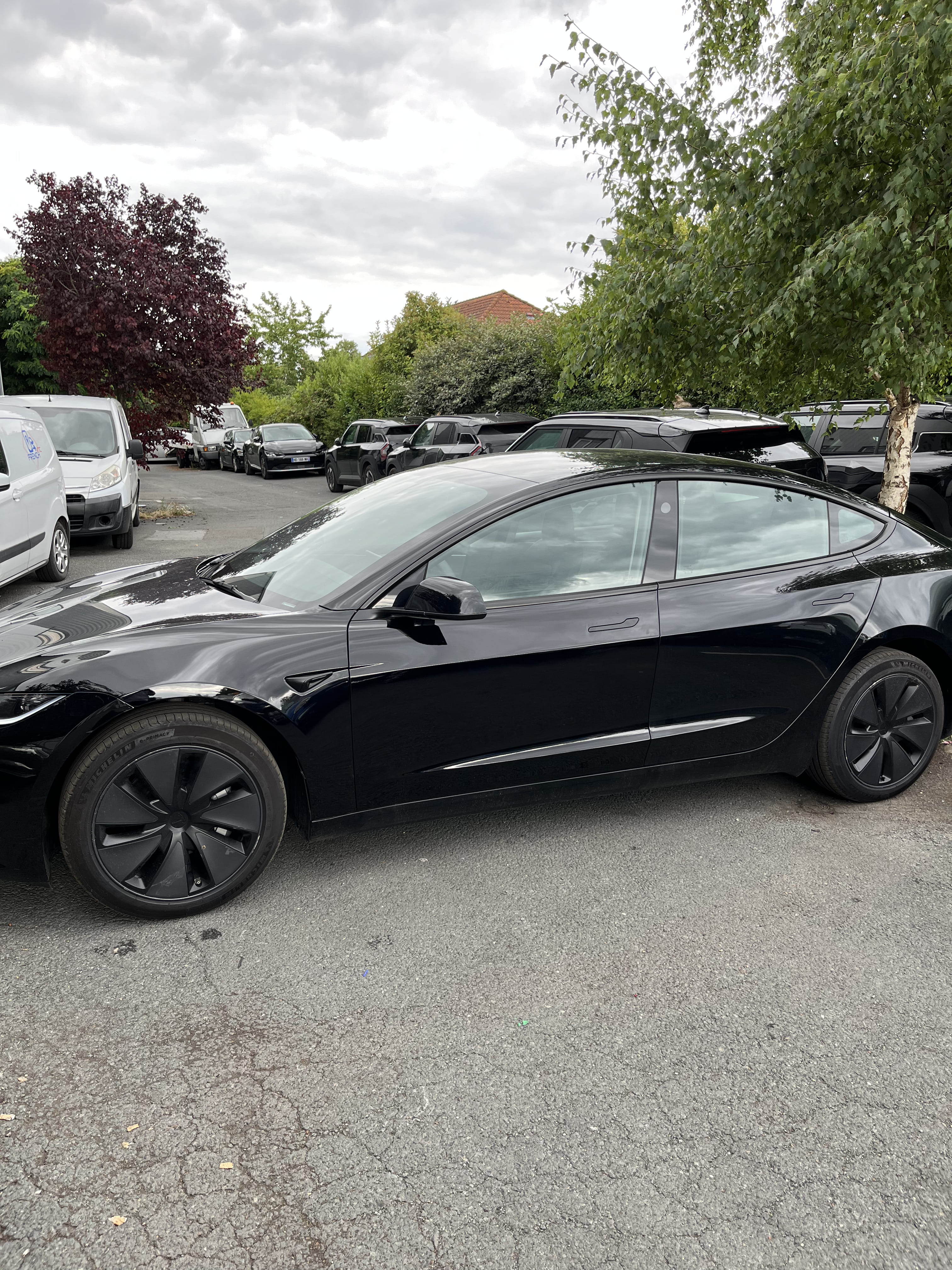 Tesla Model 3 avec Entrée audio / iPod