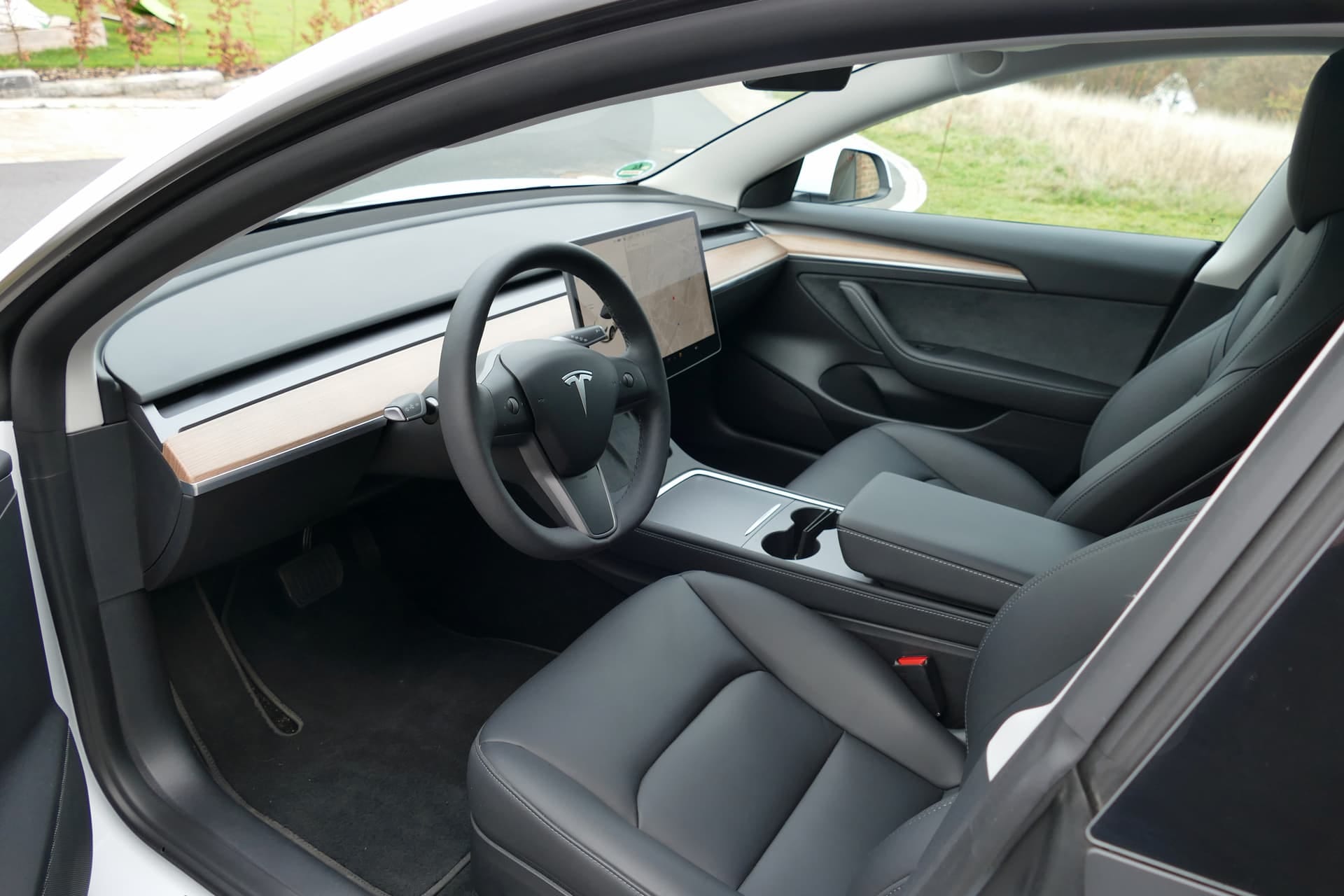 Tesla Model 3 avec GPS