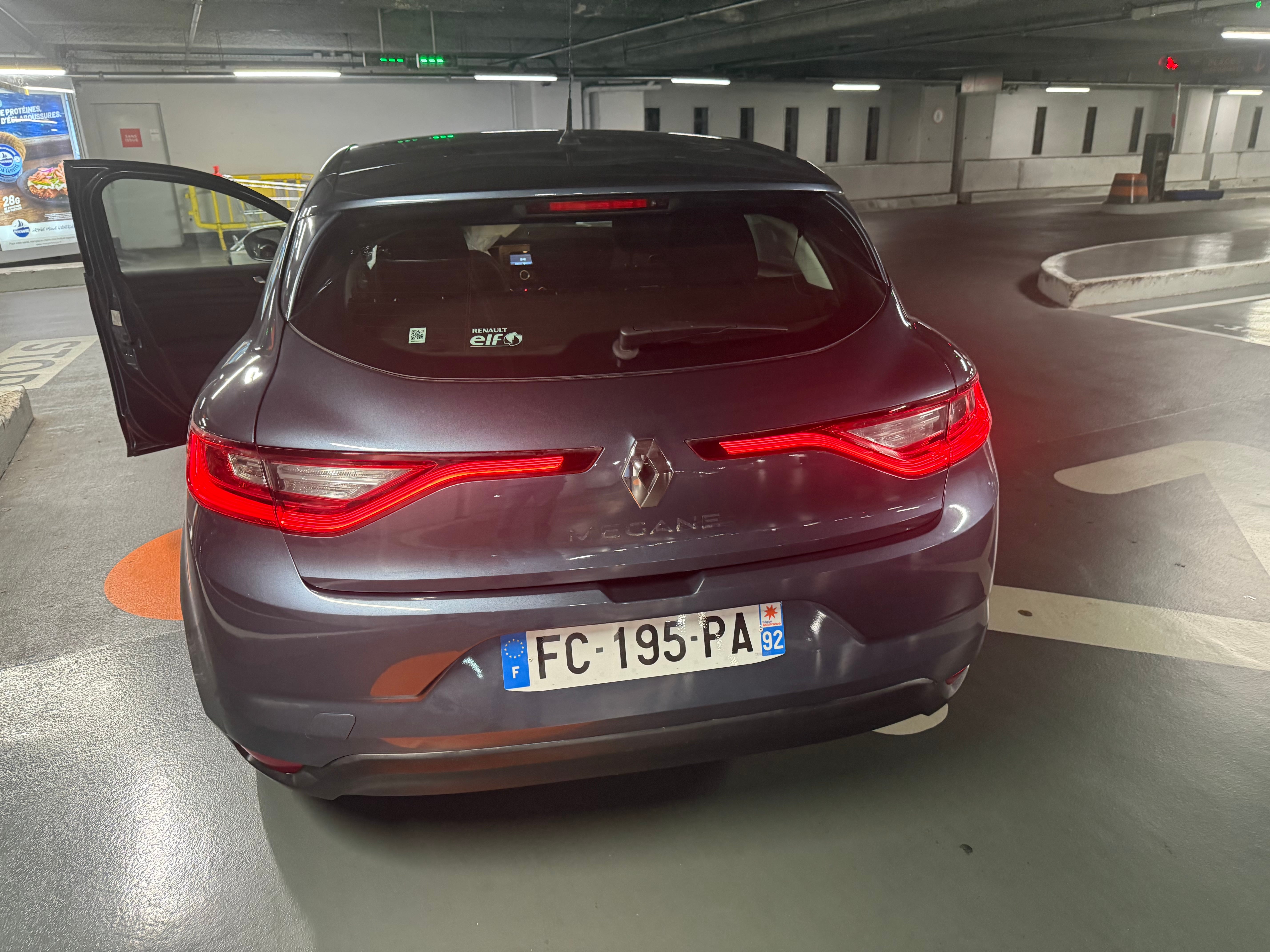 Renault Mégane IV avec Caméra de recul