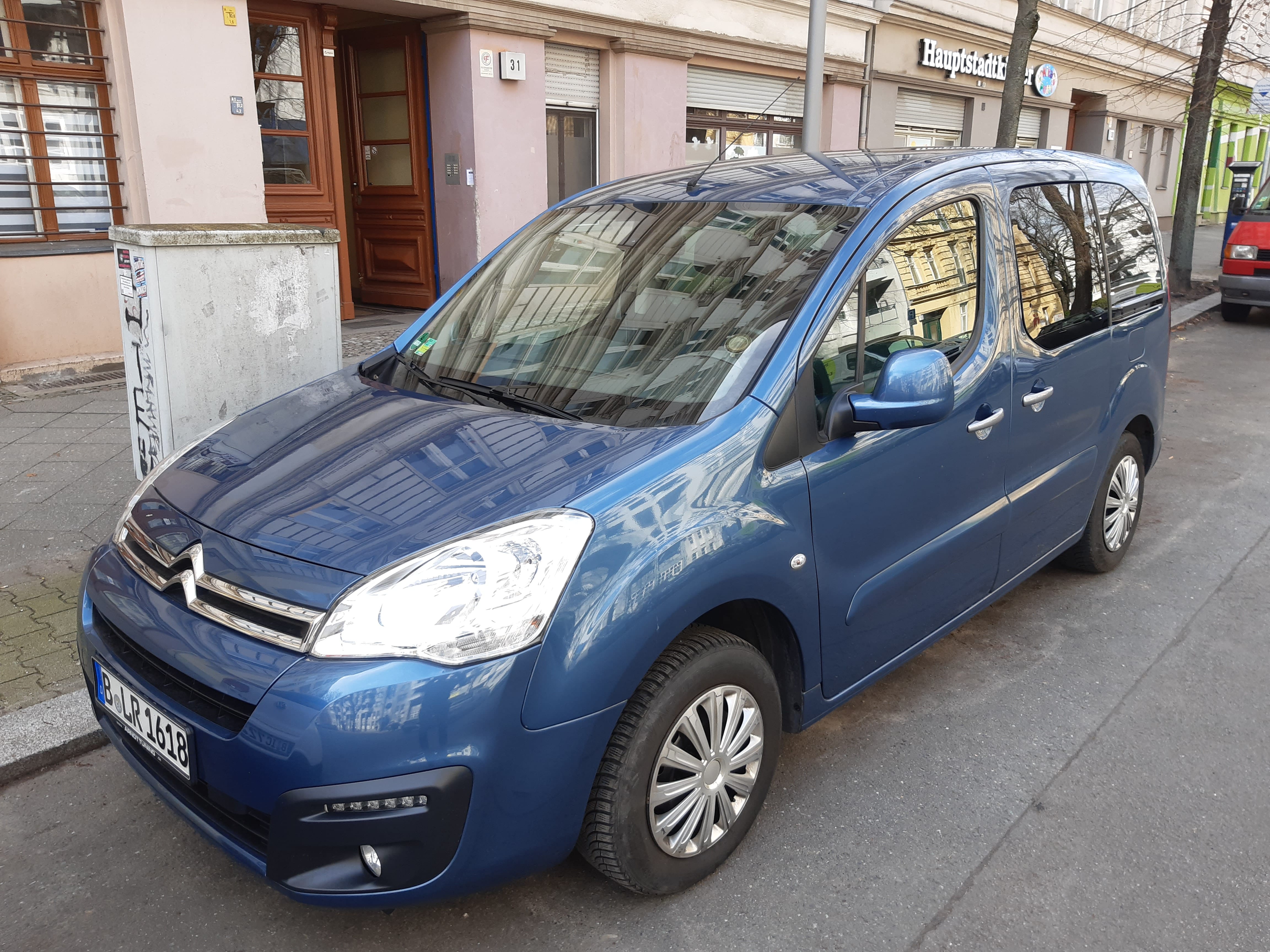 Citroen Berlingo Multispace, 2017, Super 95