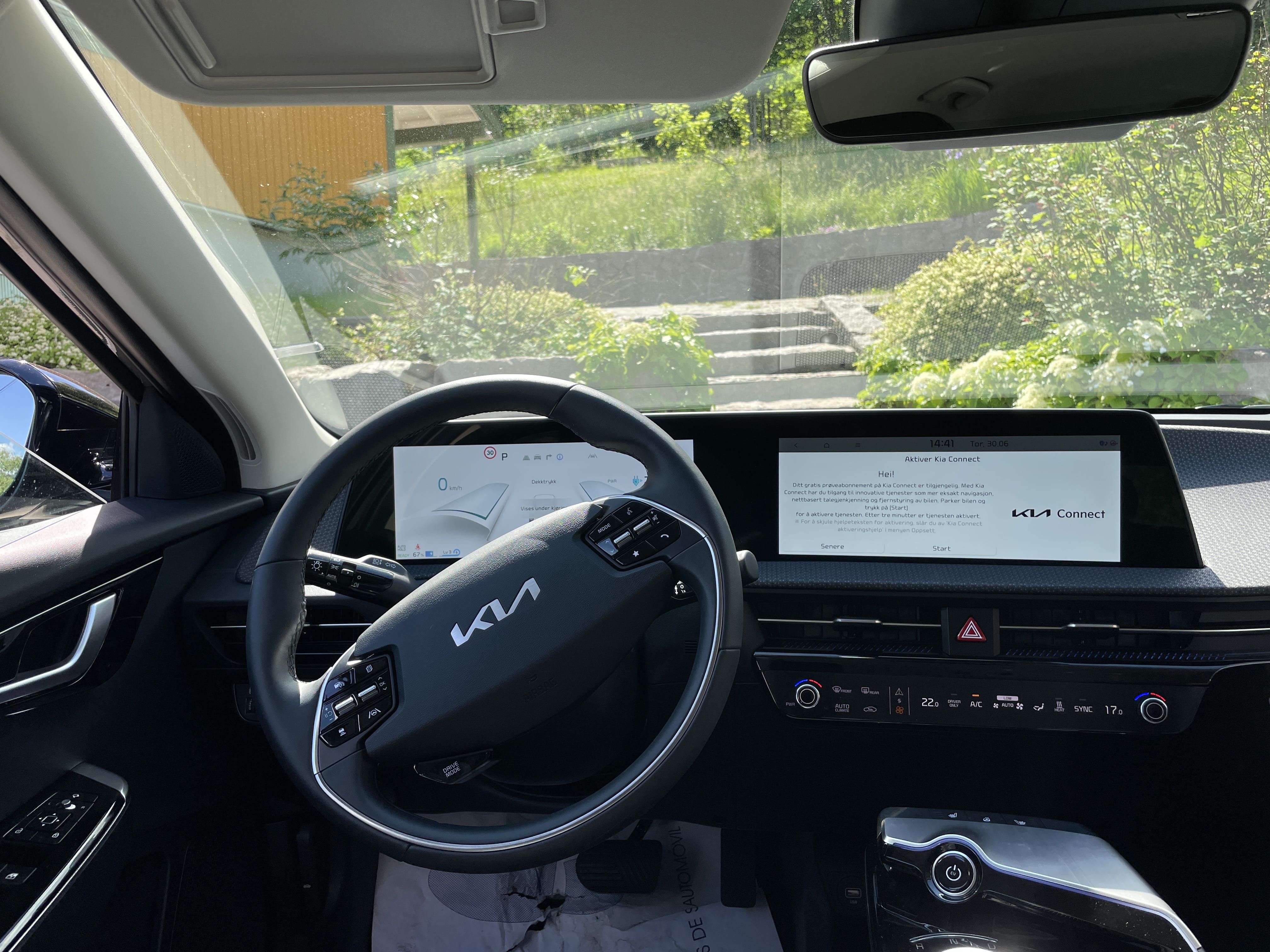 Kia EV6 with Cruise control