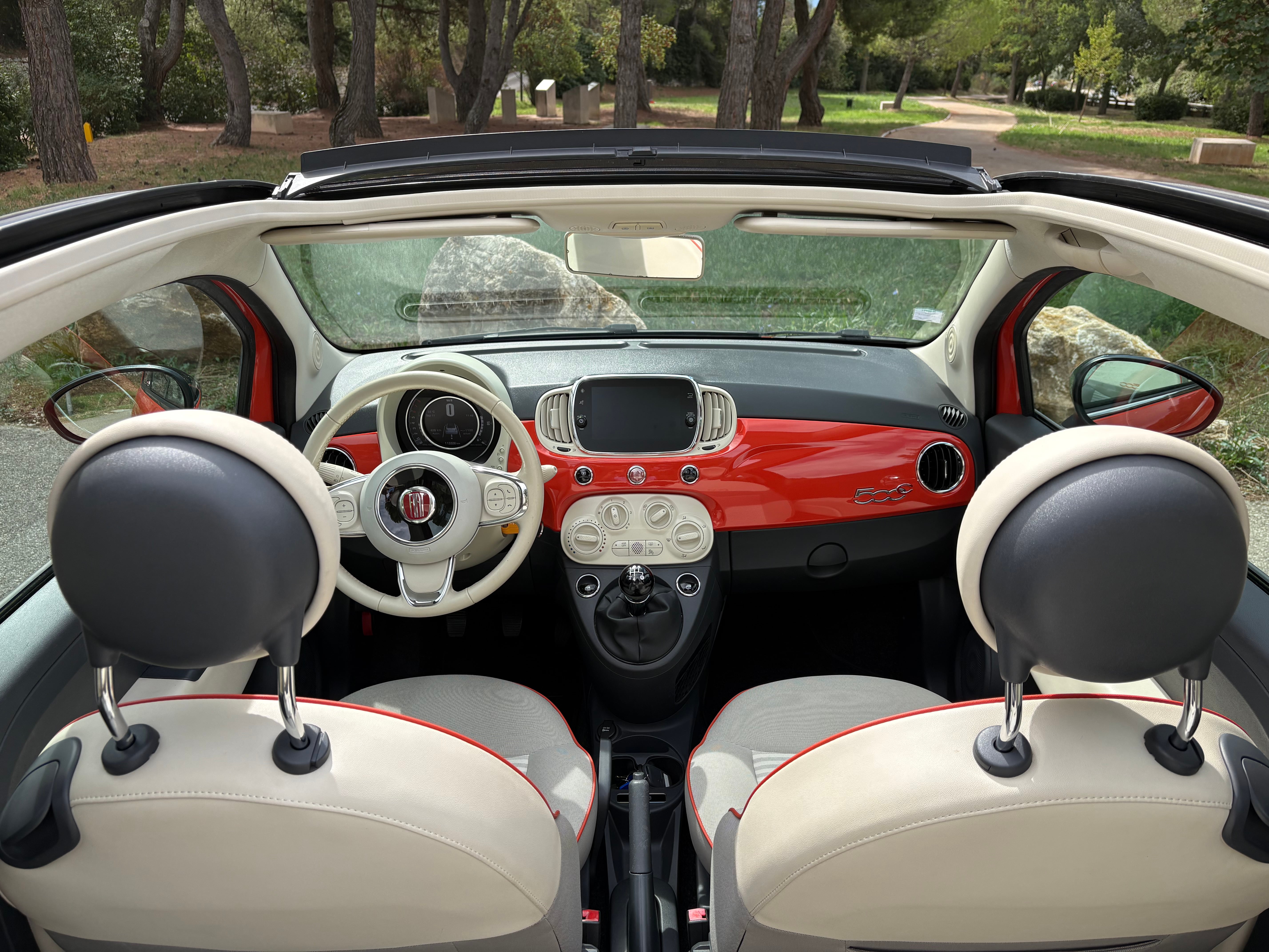 Fiat 500 C with Cruise control
