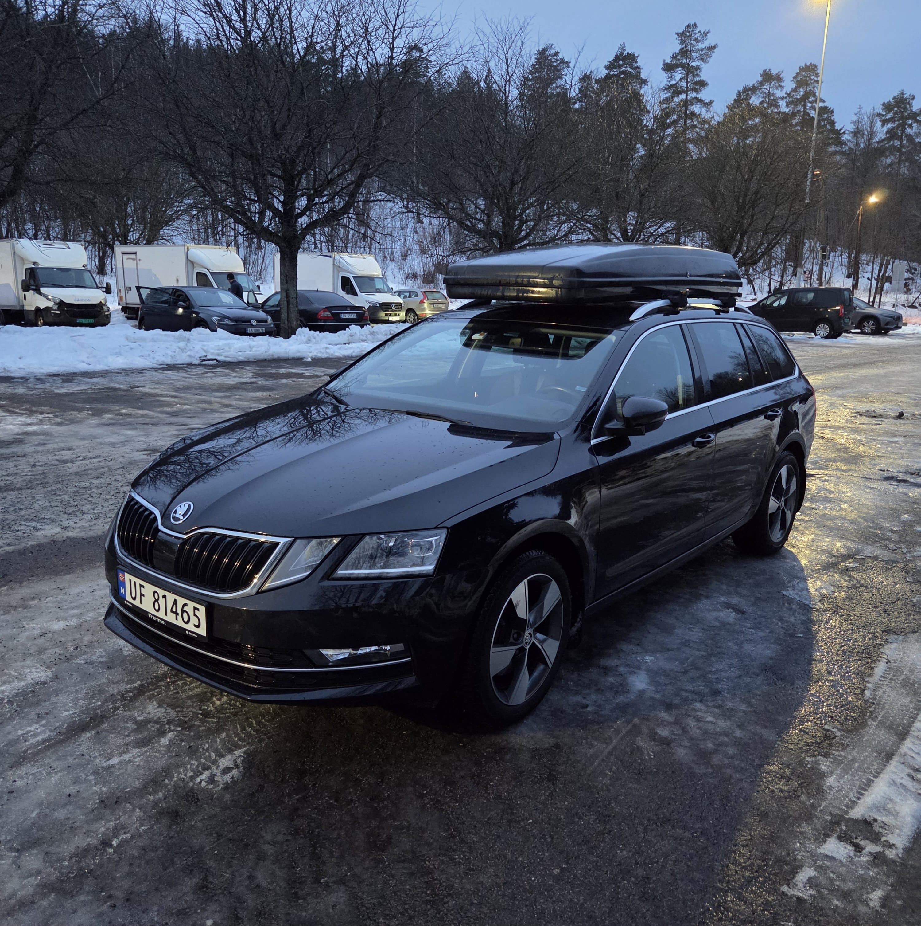 Skoda Octavia, 2018, Blyfri 95, automatisk
