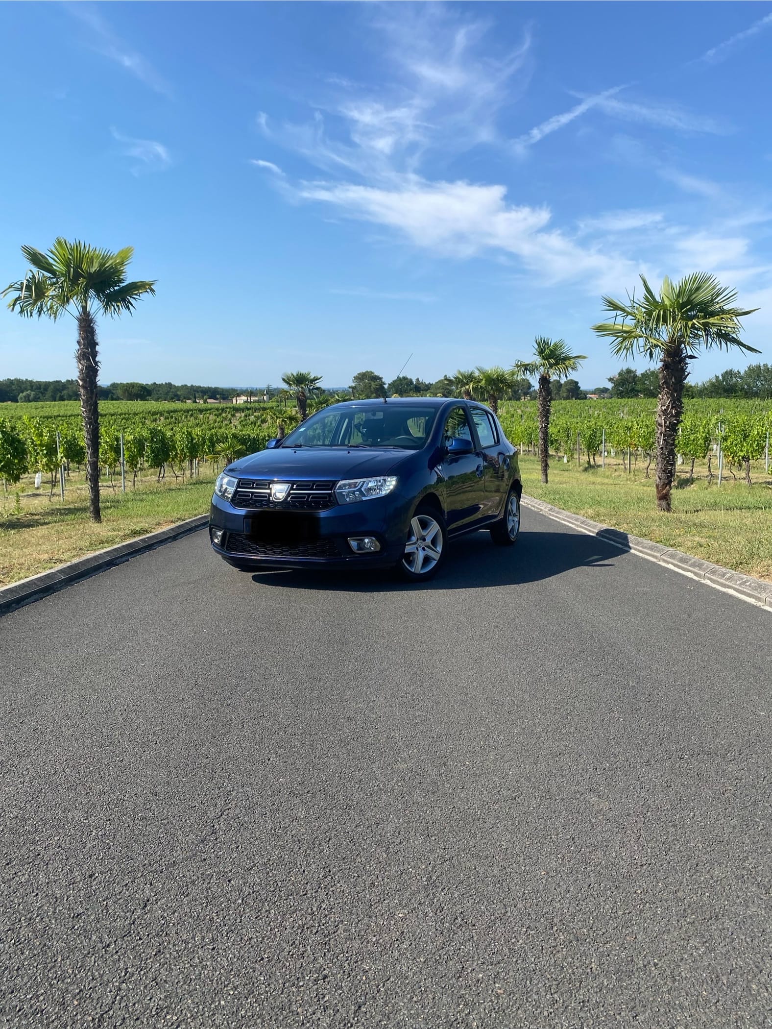Dacia Sandero avec caméras de recule, 2018, Essence 95