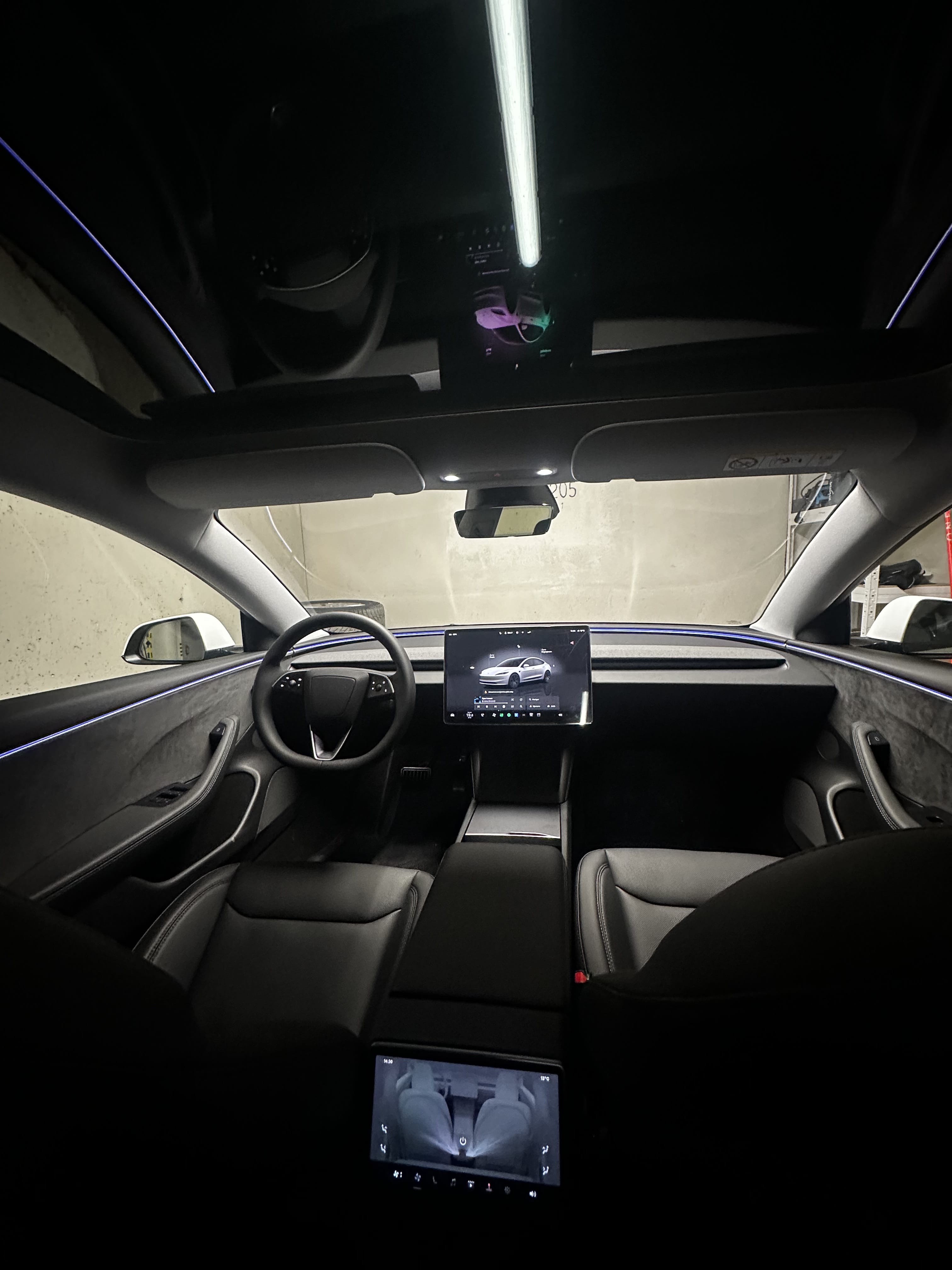 Tesla Model 3 Long Range med Cruisekontroll