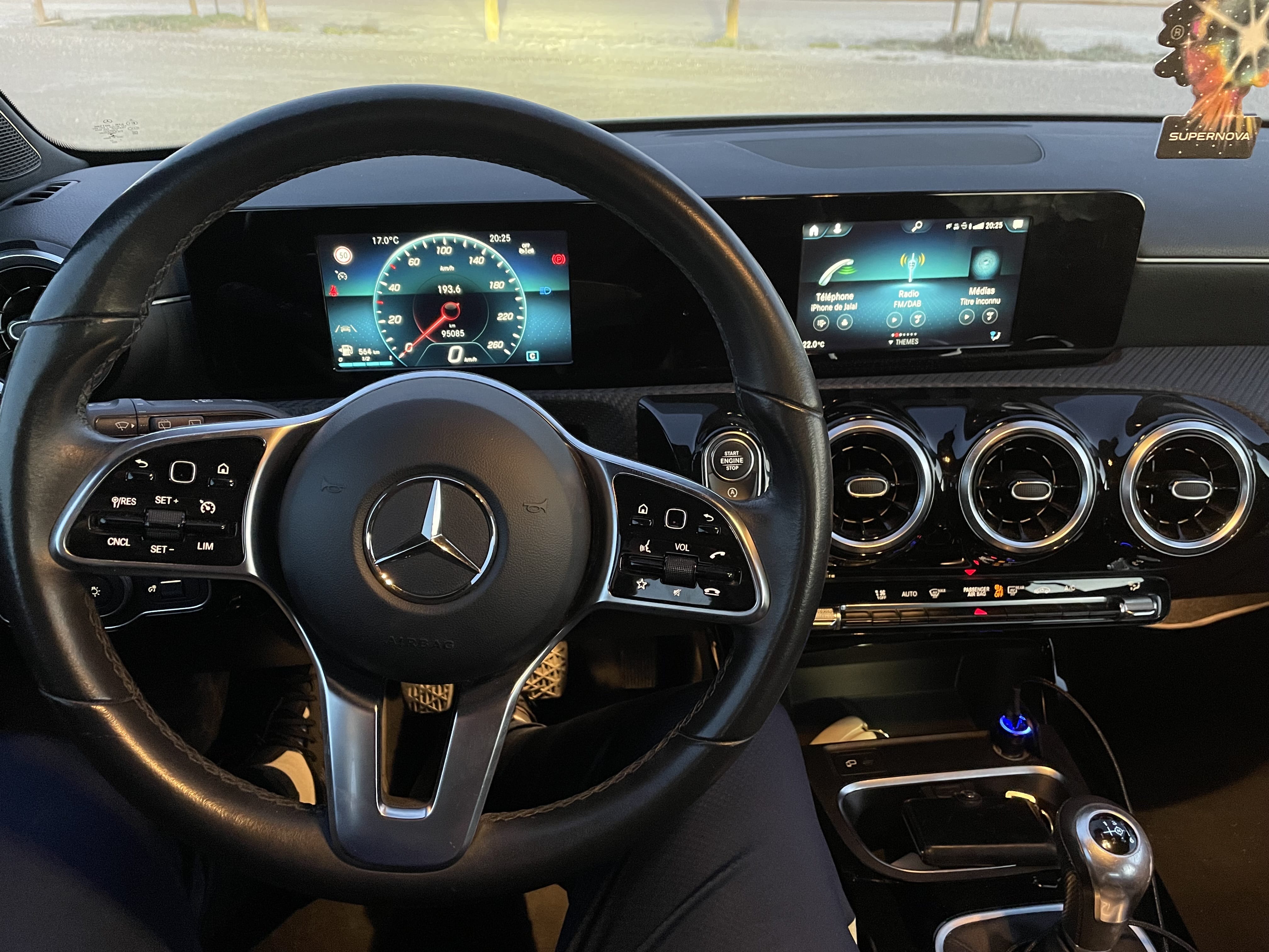 Mercedes-Benz Classe A avec Régulateur de vitesse