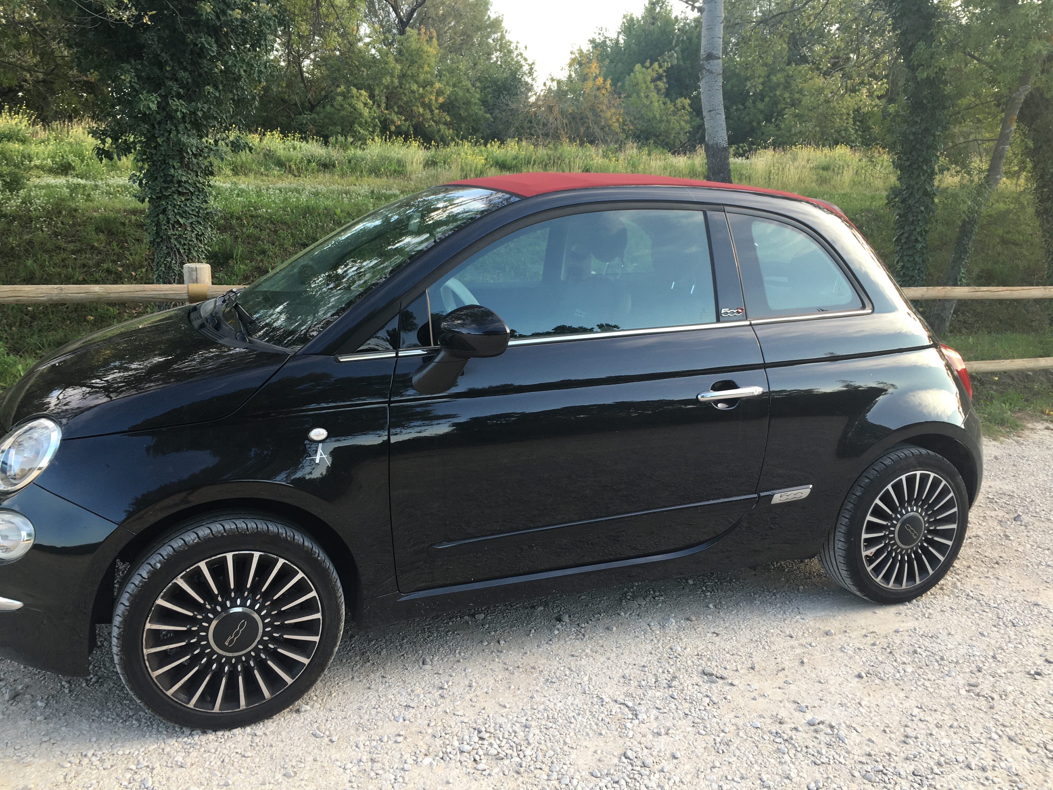 Fiat 500 C avec GPS