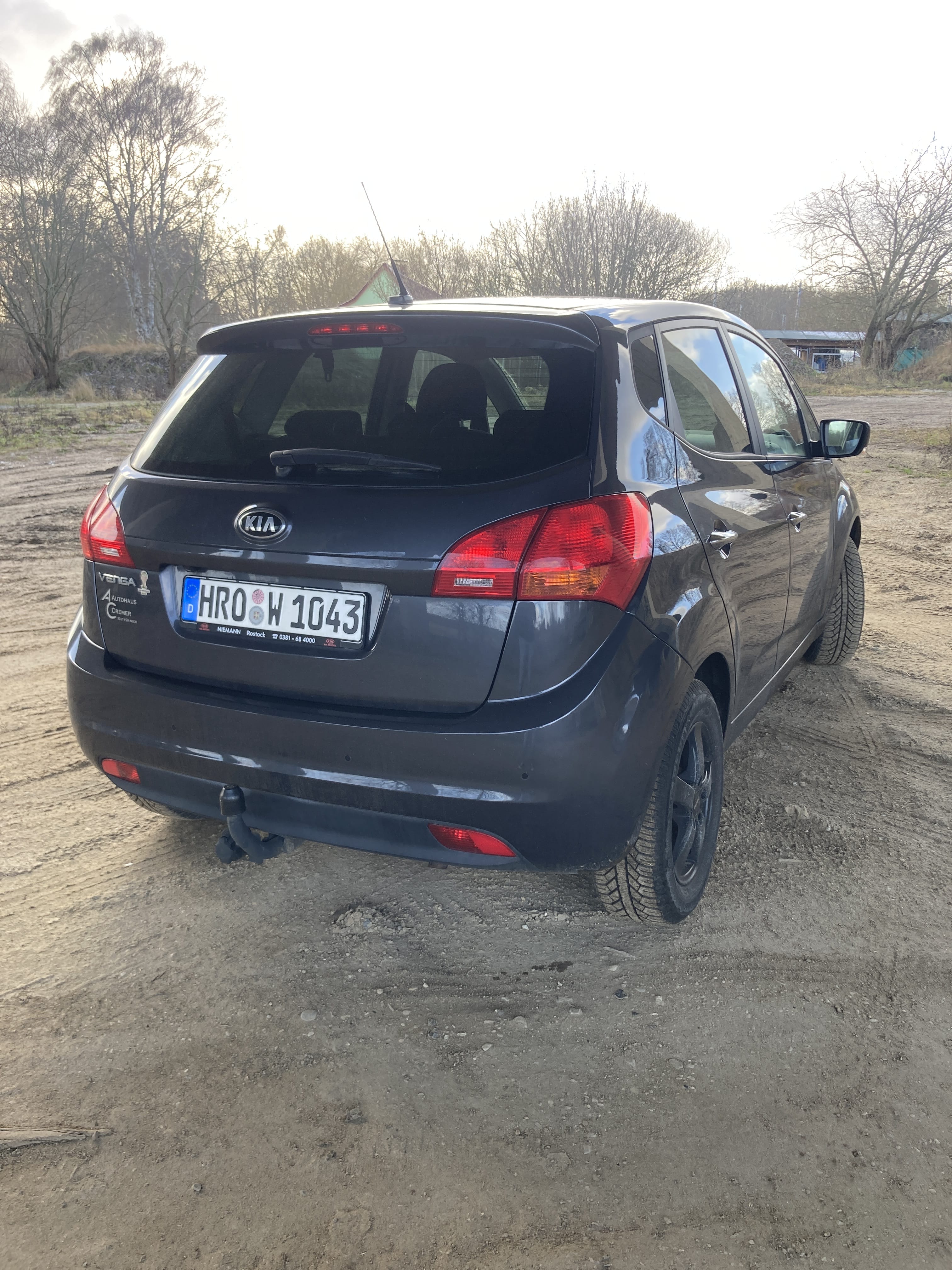 Kia Venga mit Winterreifen