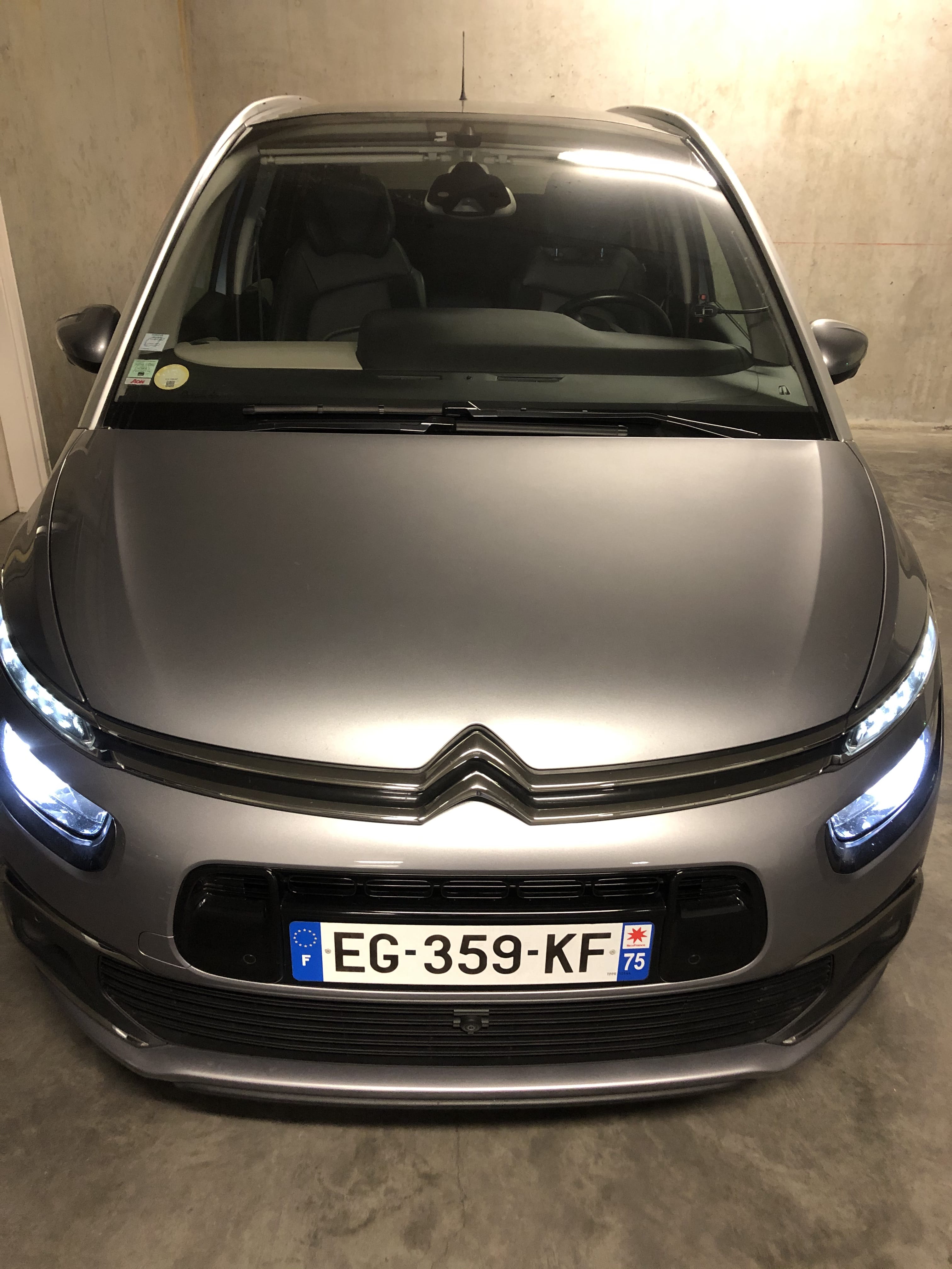 Citroen C4 Grand Spacetourer, 2016, Diesel, automatique, 7 places