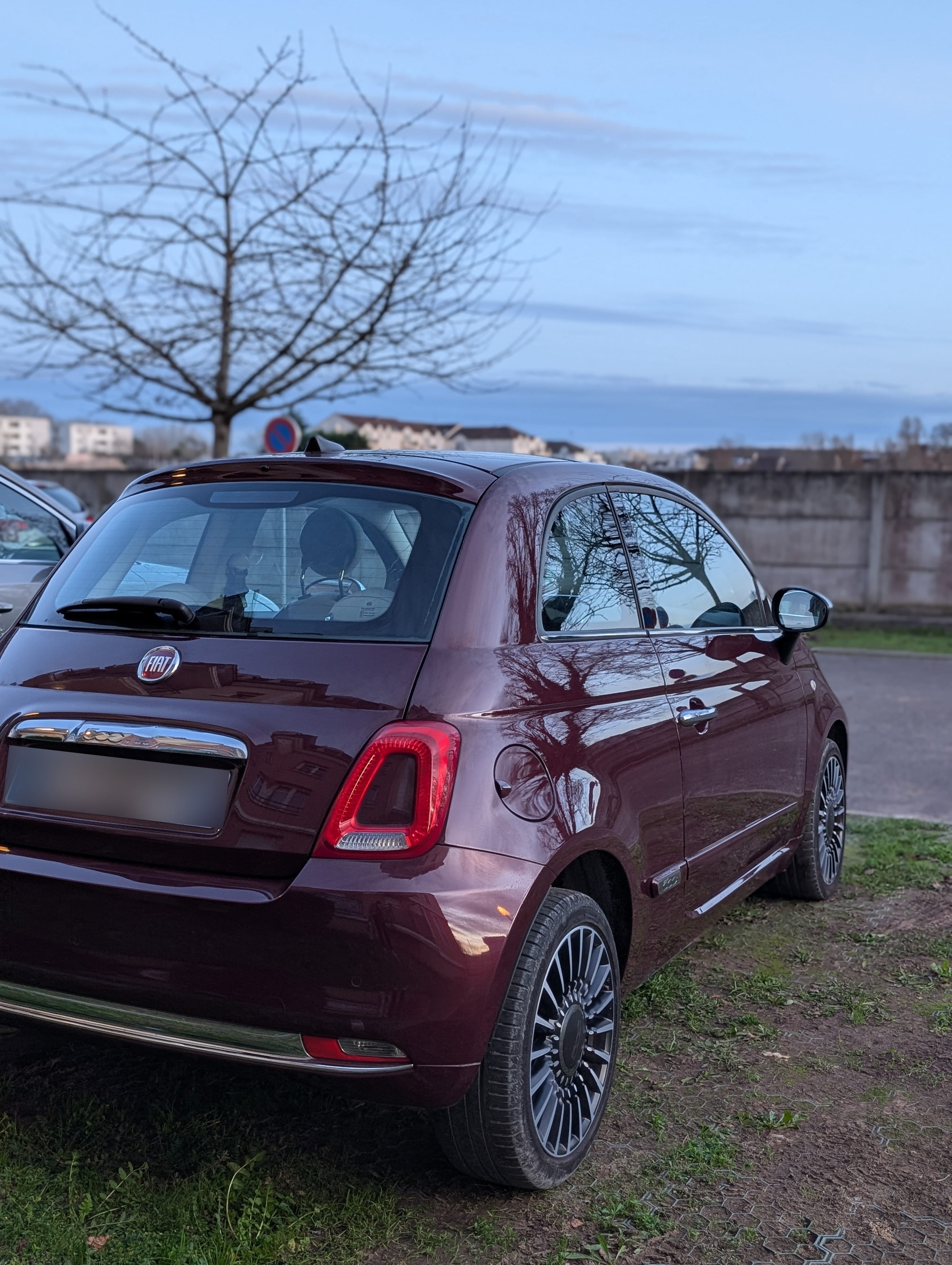Fiat 500 Lounge boite auto avec Régulateur de vitesse