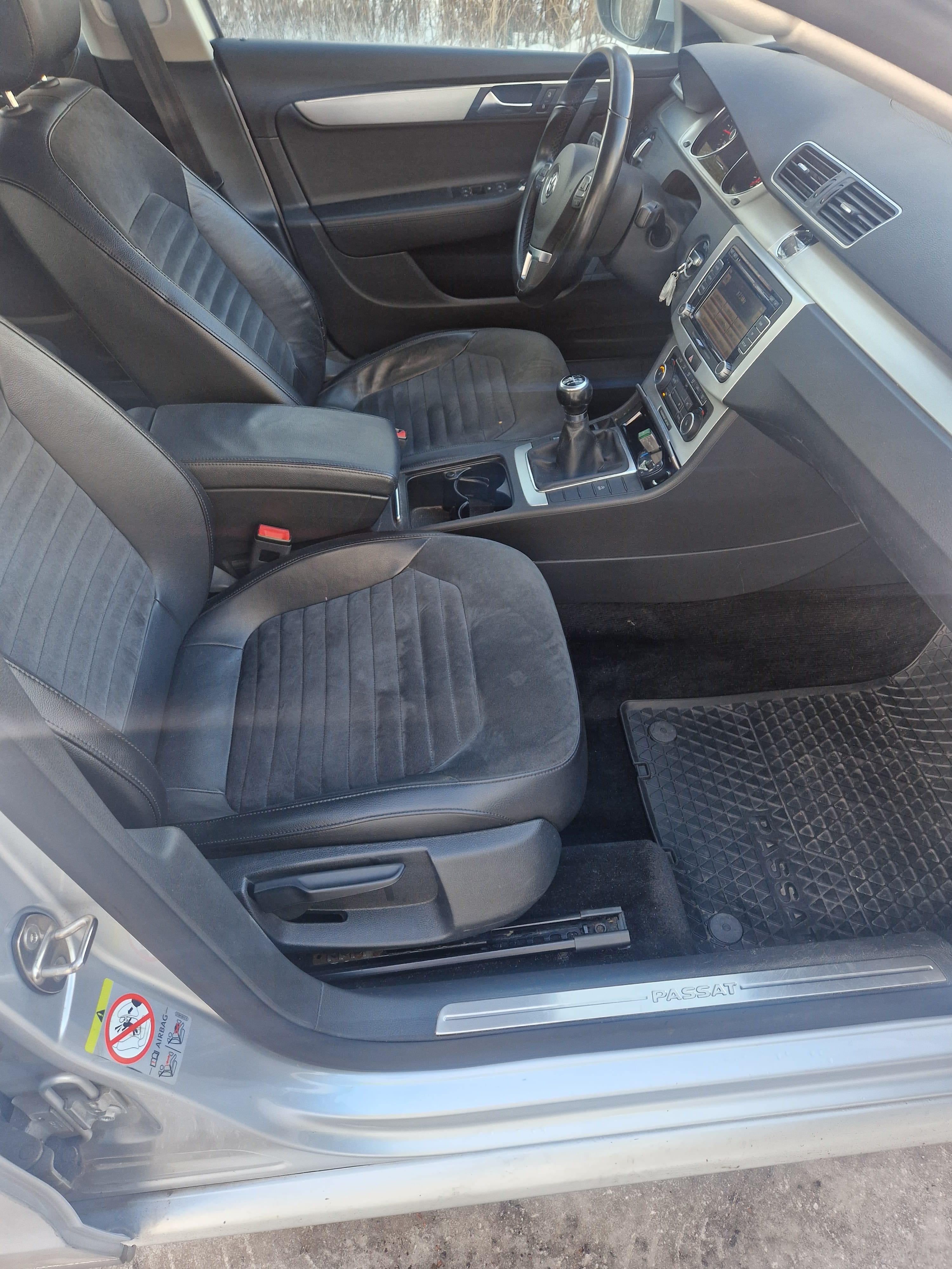 Volkswagen Passat med Vinterdekk