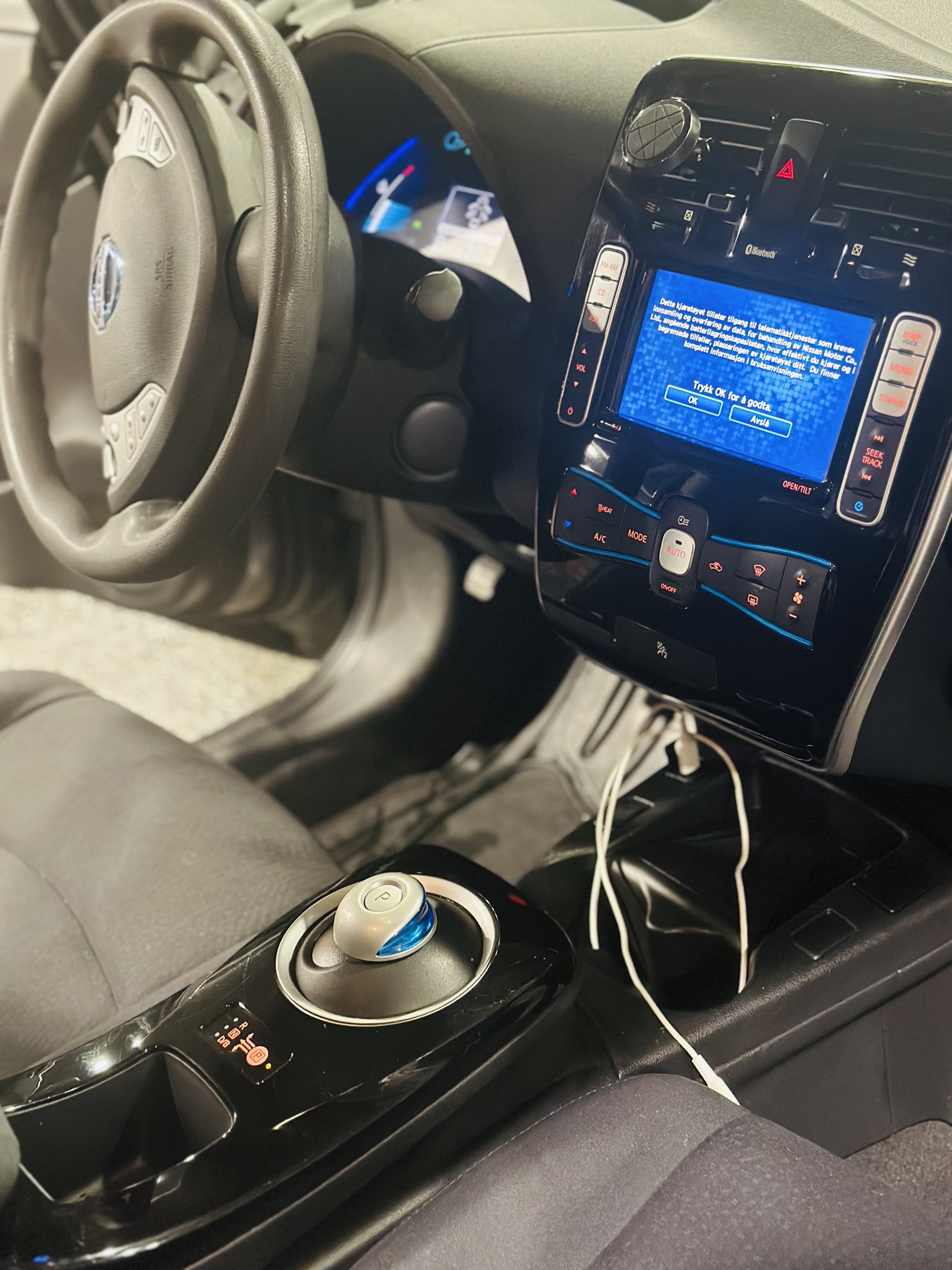 Nissan Leaf avec Audio Bluetooth