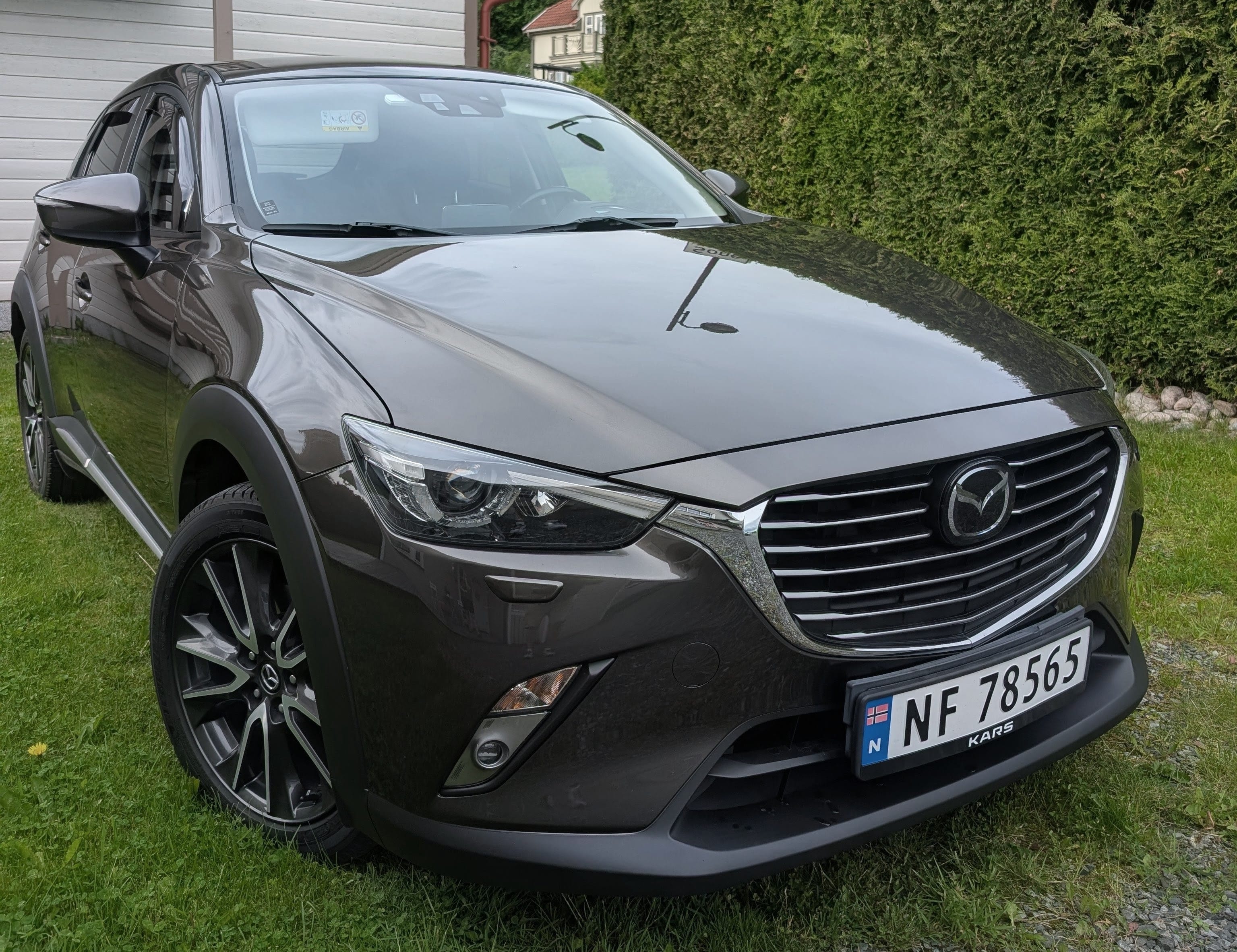 Mazda CX-3 2,0 bensin, 150hk, 2016, Blyfri 95, automatisk