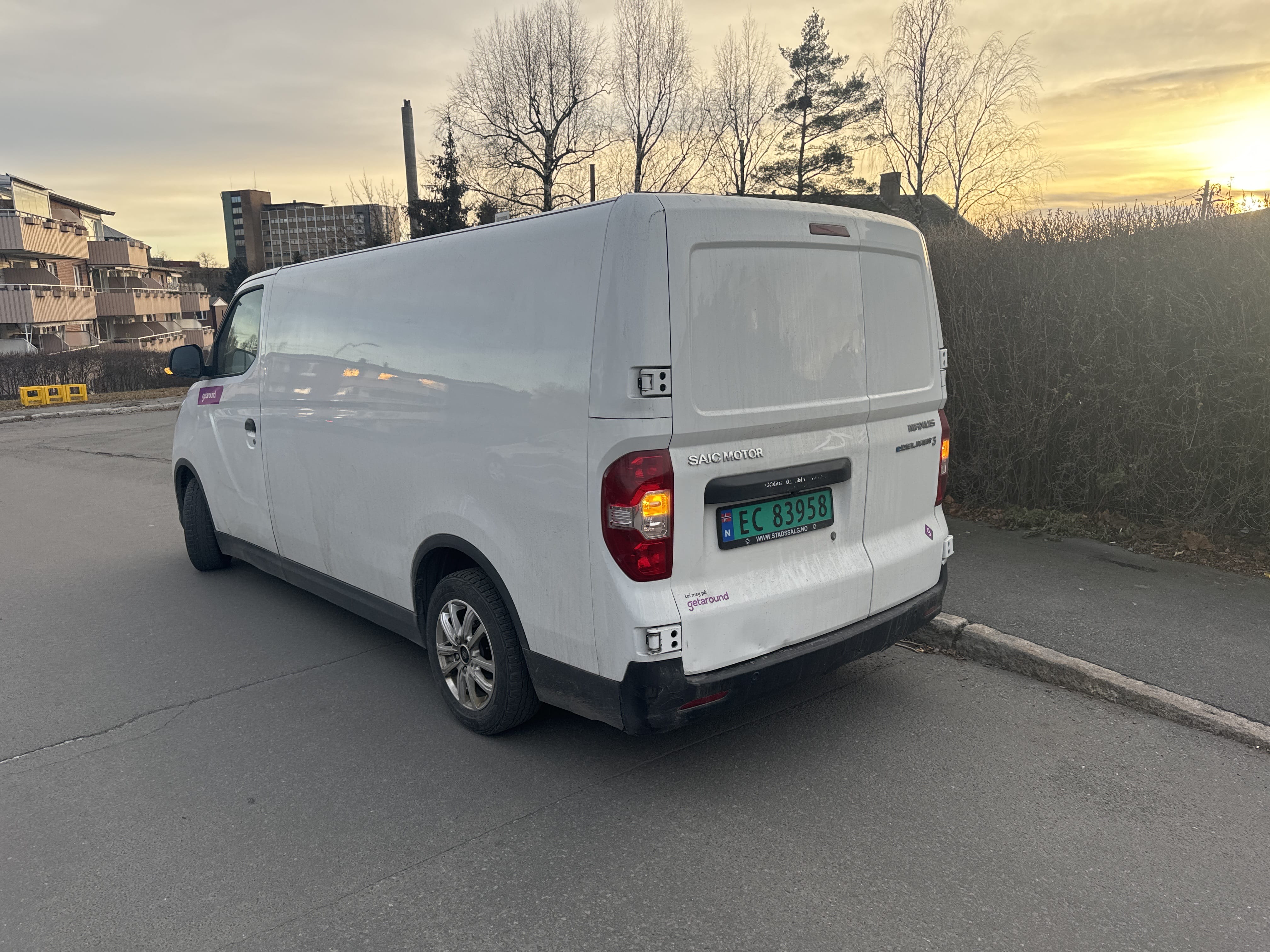 Maxus eDeliver 3 med Cruisekontroll