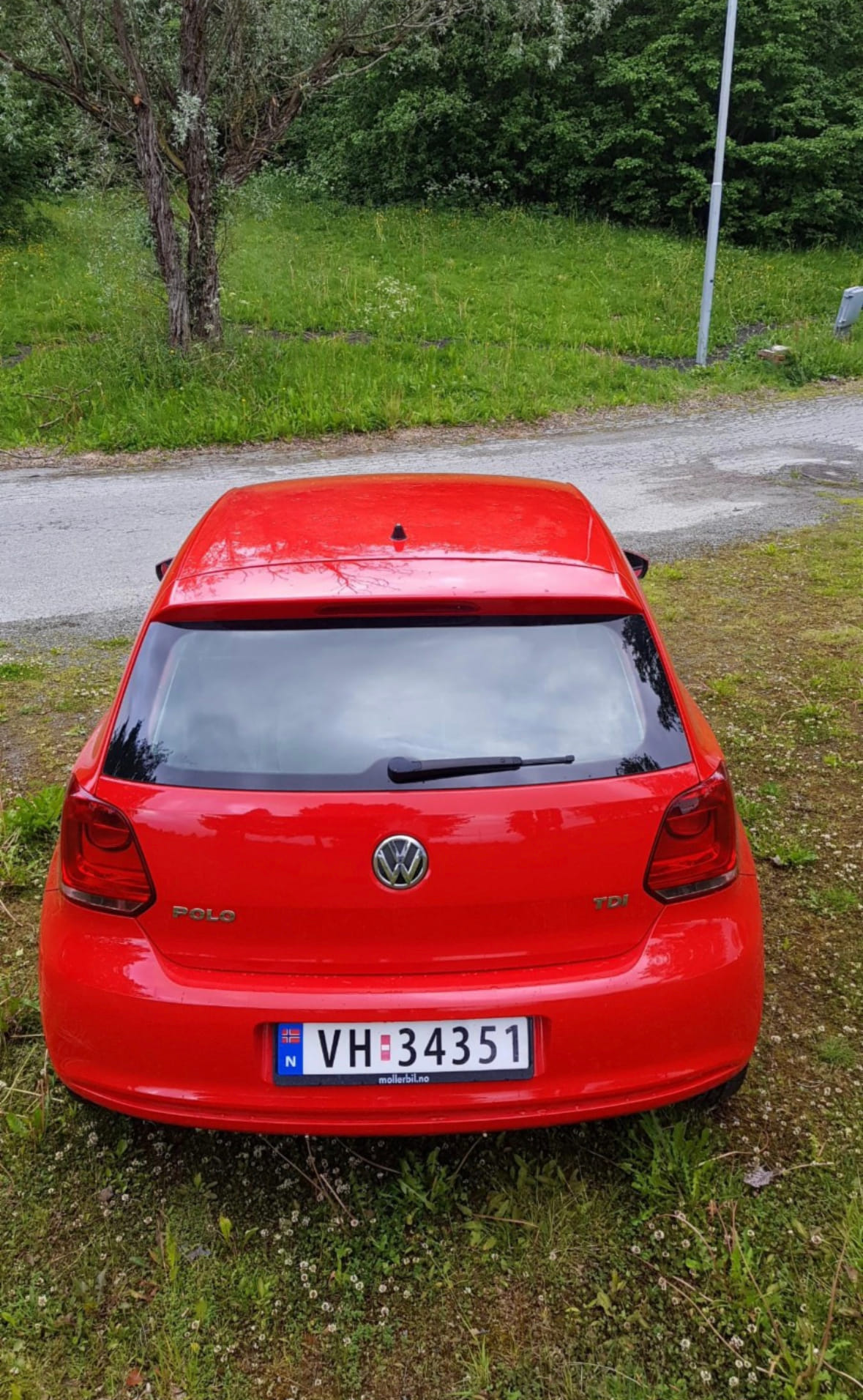 Volkswagen Polo med Vinterdekk