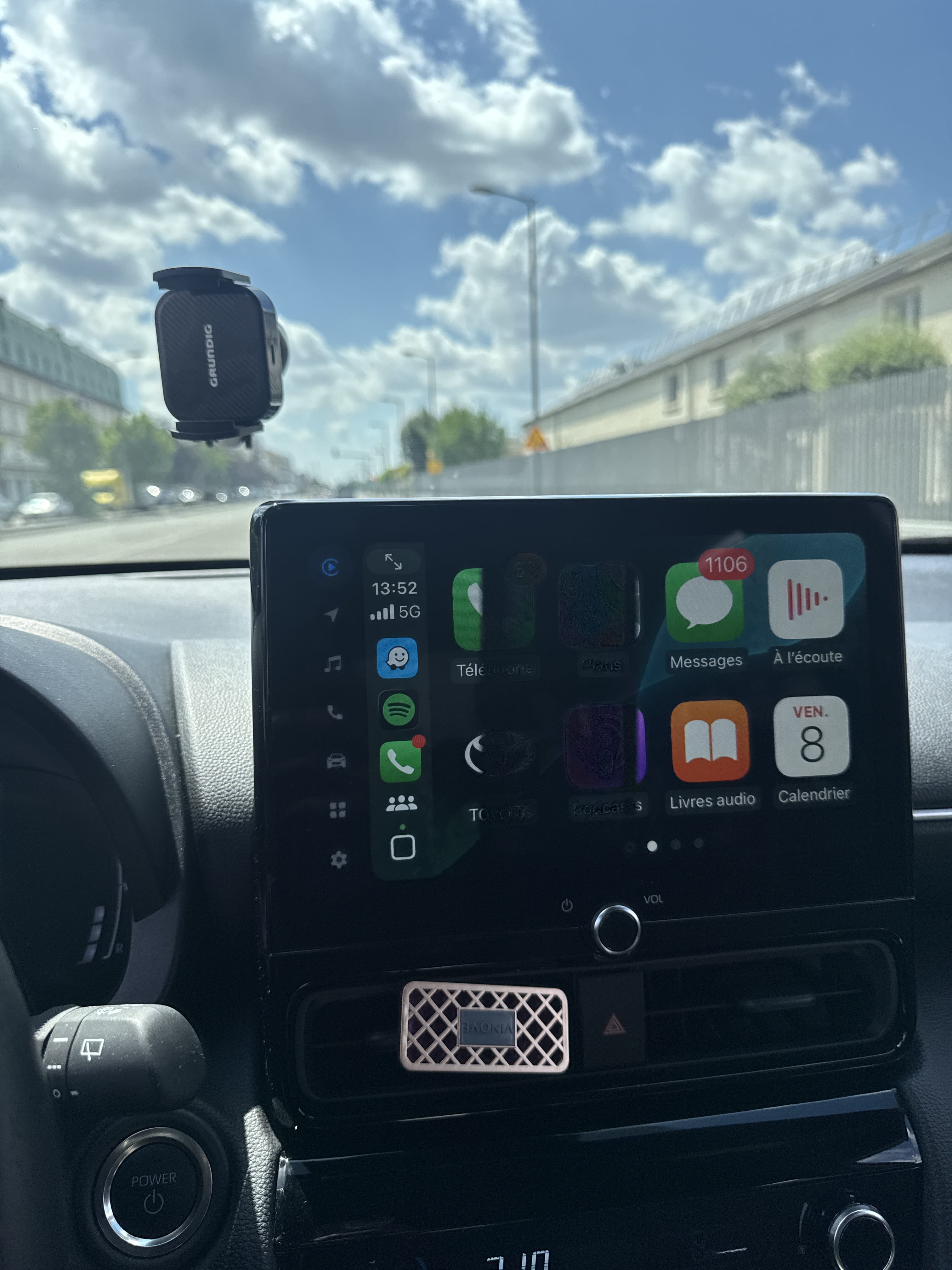 Toyota Yaris Cross avec Android Auto