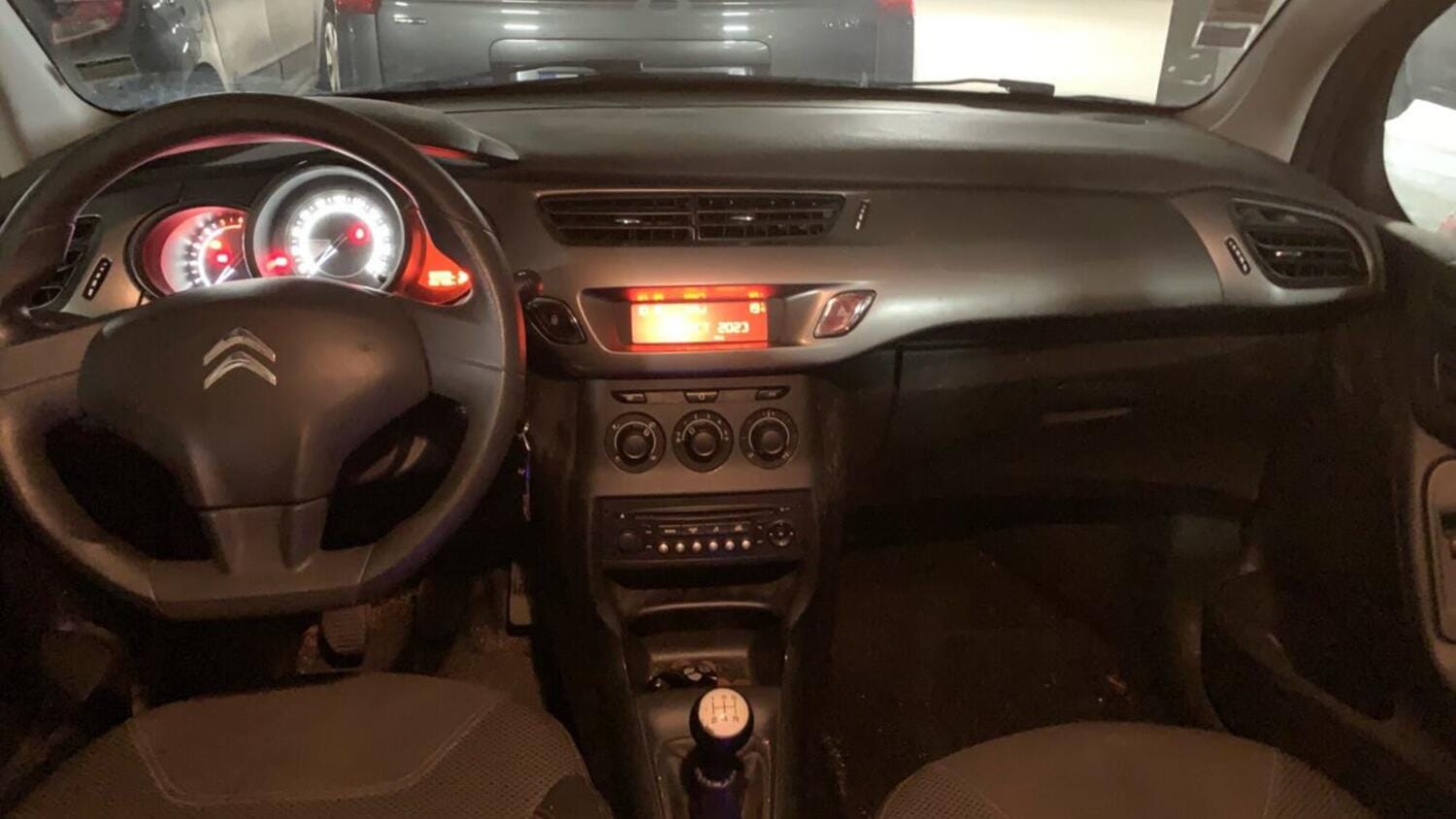 Citroen C3 with Baby seat