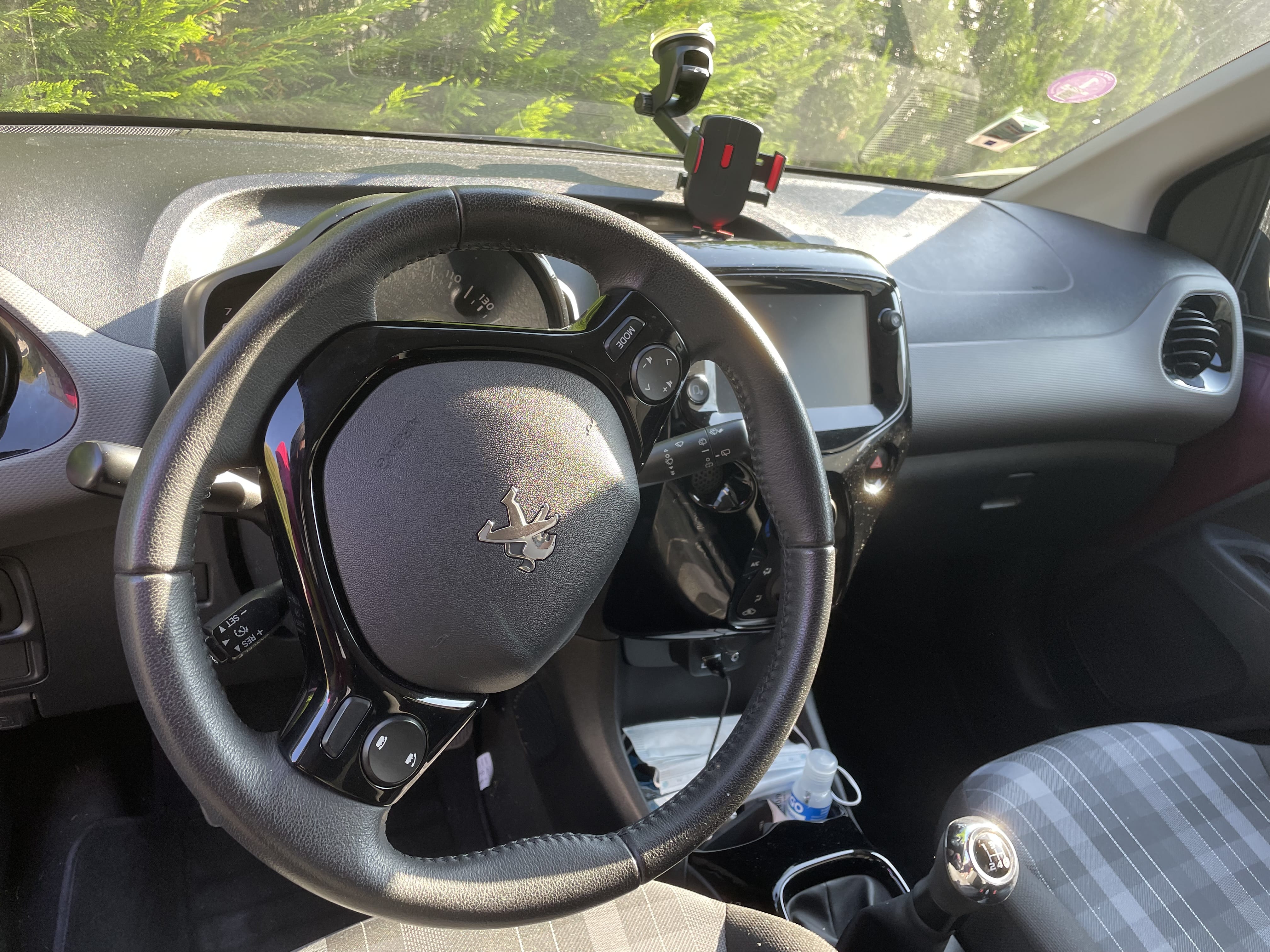 Peugeot 108 avec Entrée audio / iPod