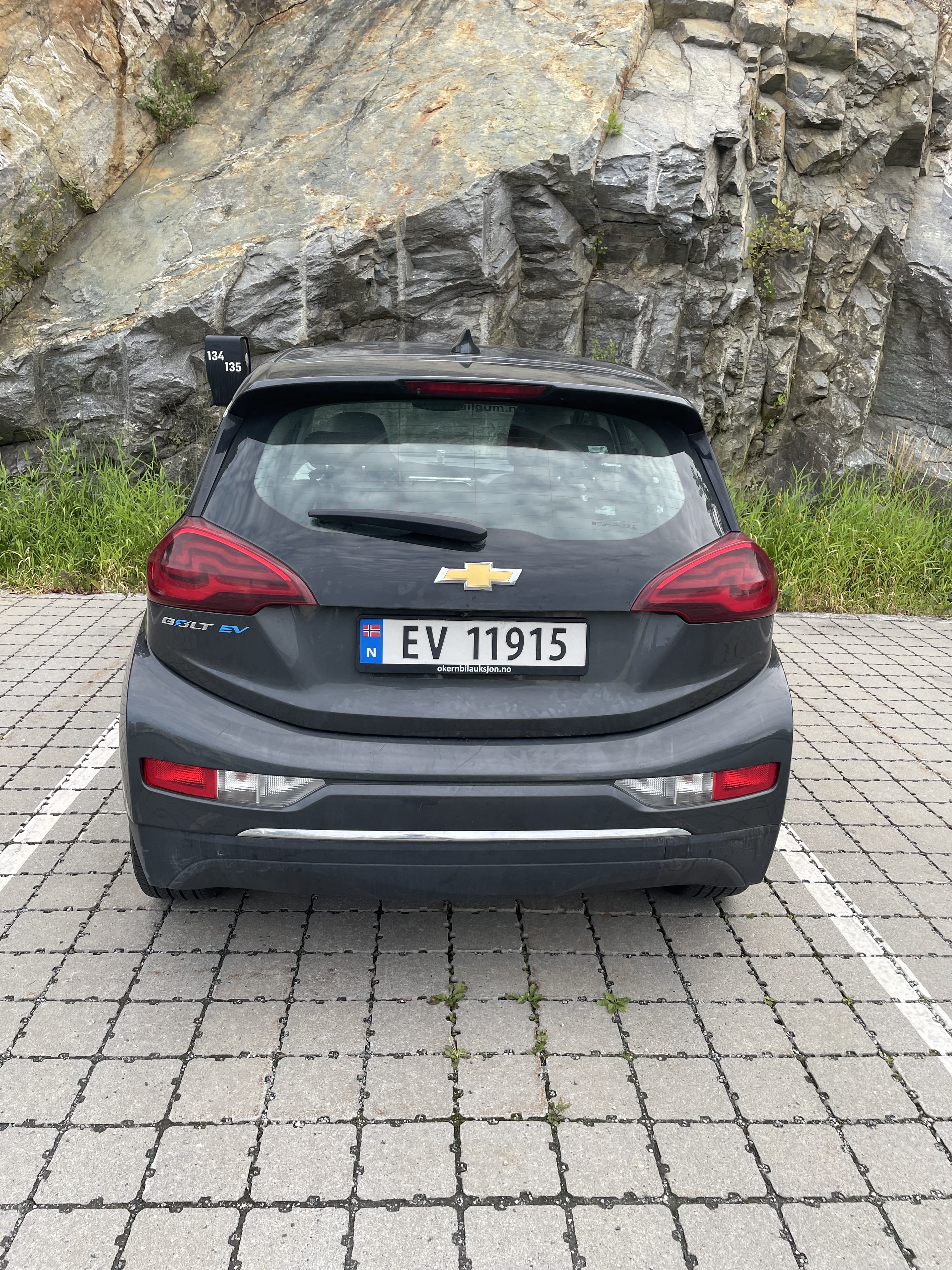 Chevrolet Bolt med Vinterdekk