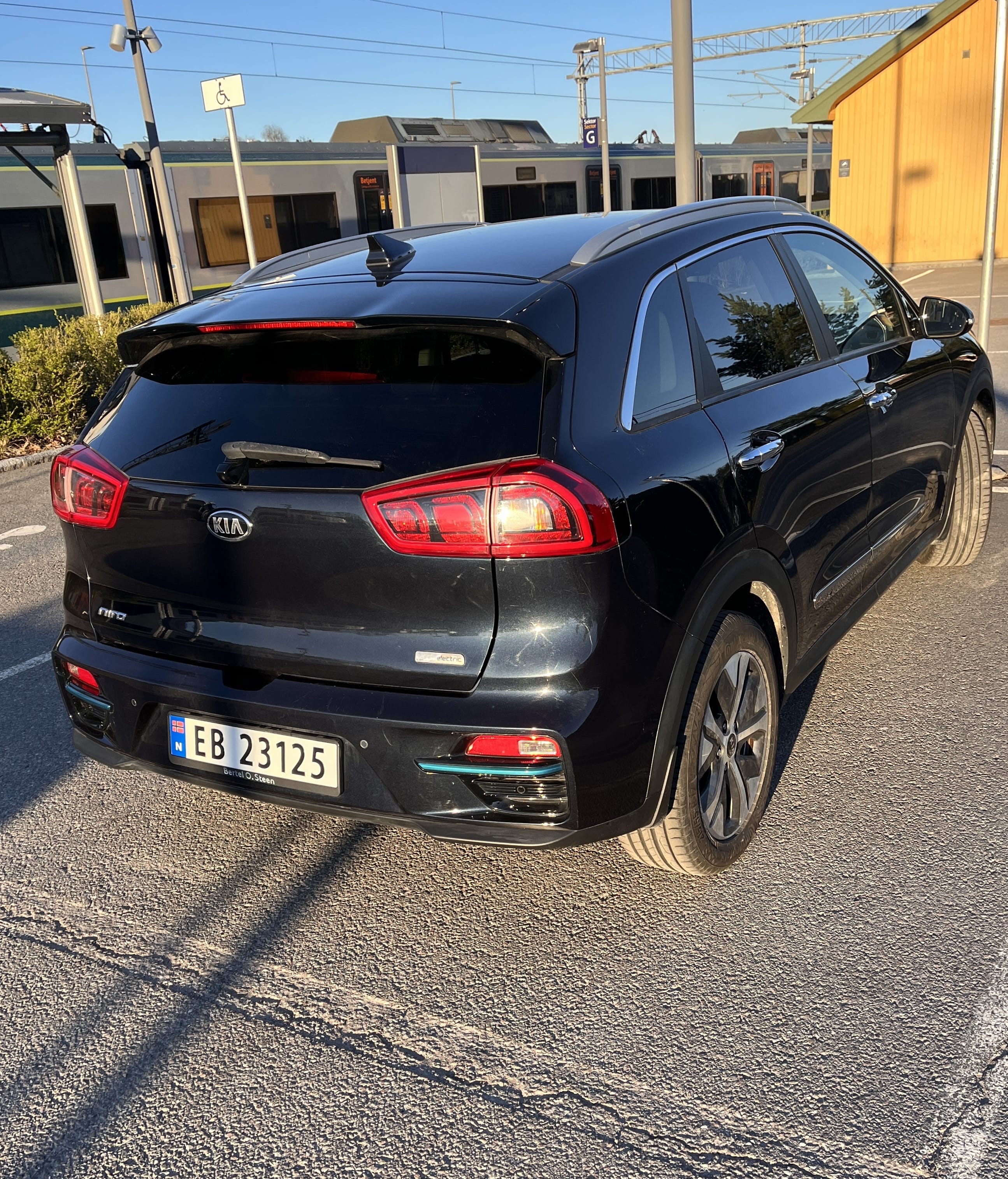 Kia e-Niro med Ryggekamera
