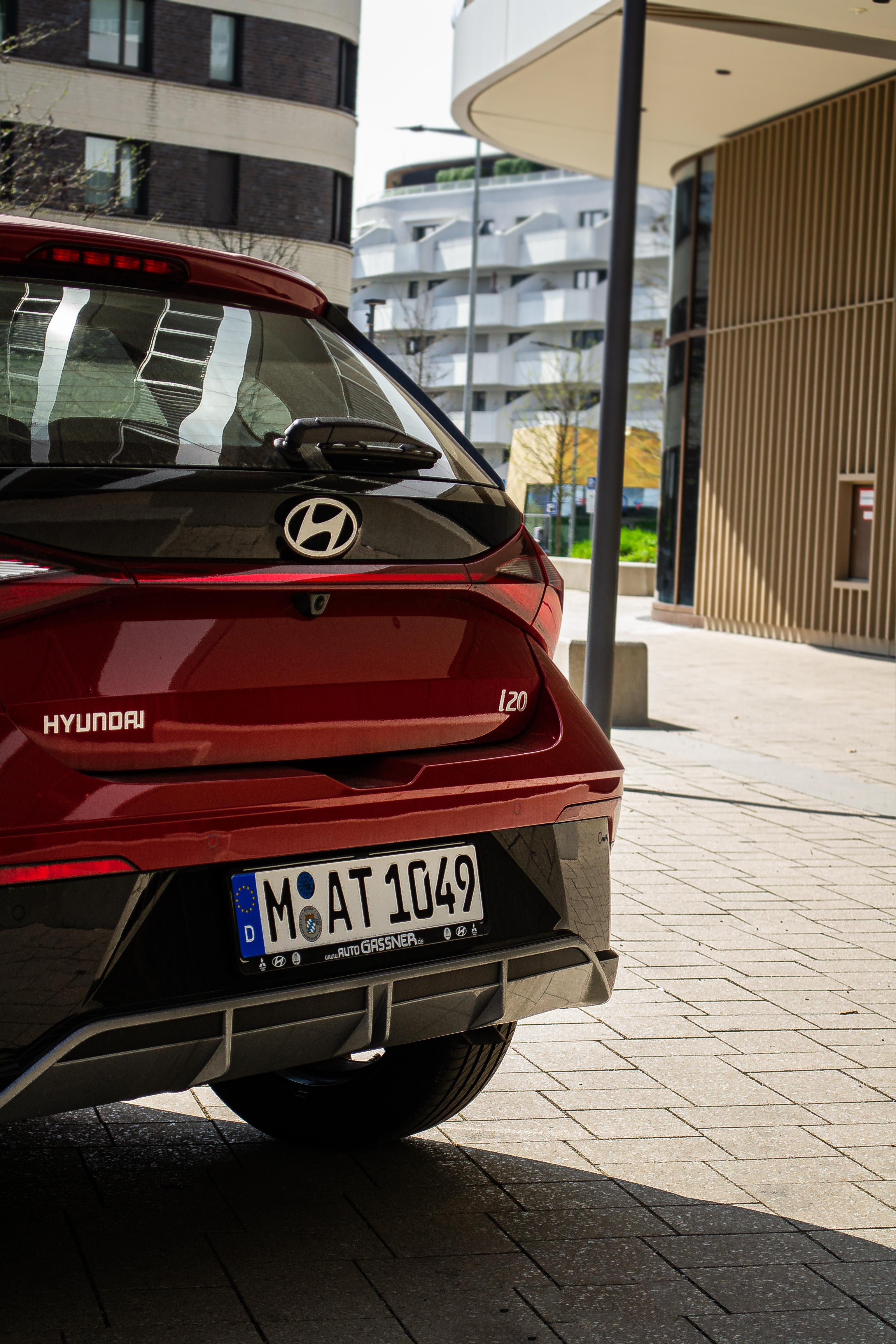 Hyundai i20 mit Navigationsgerät