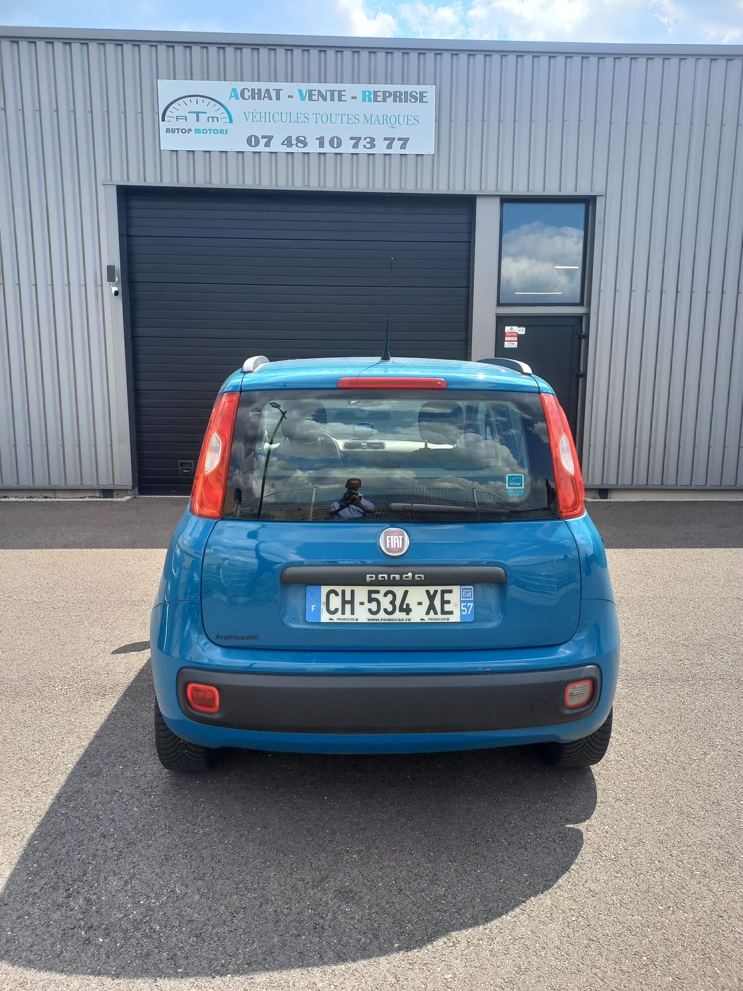 Fiat Panda avec GPS