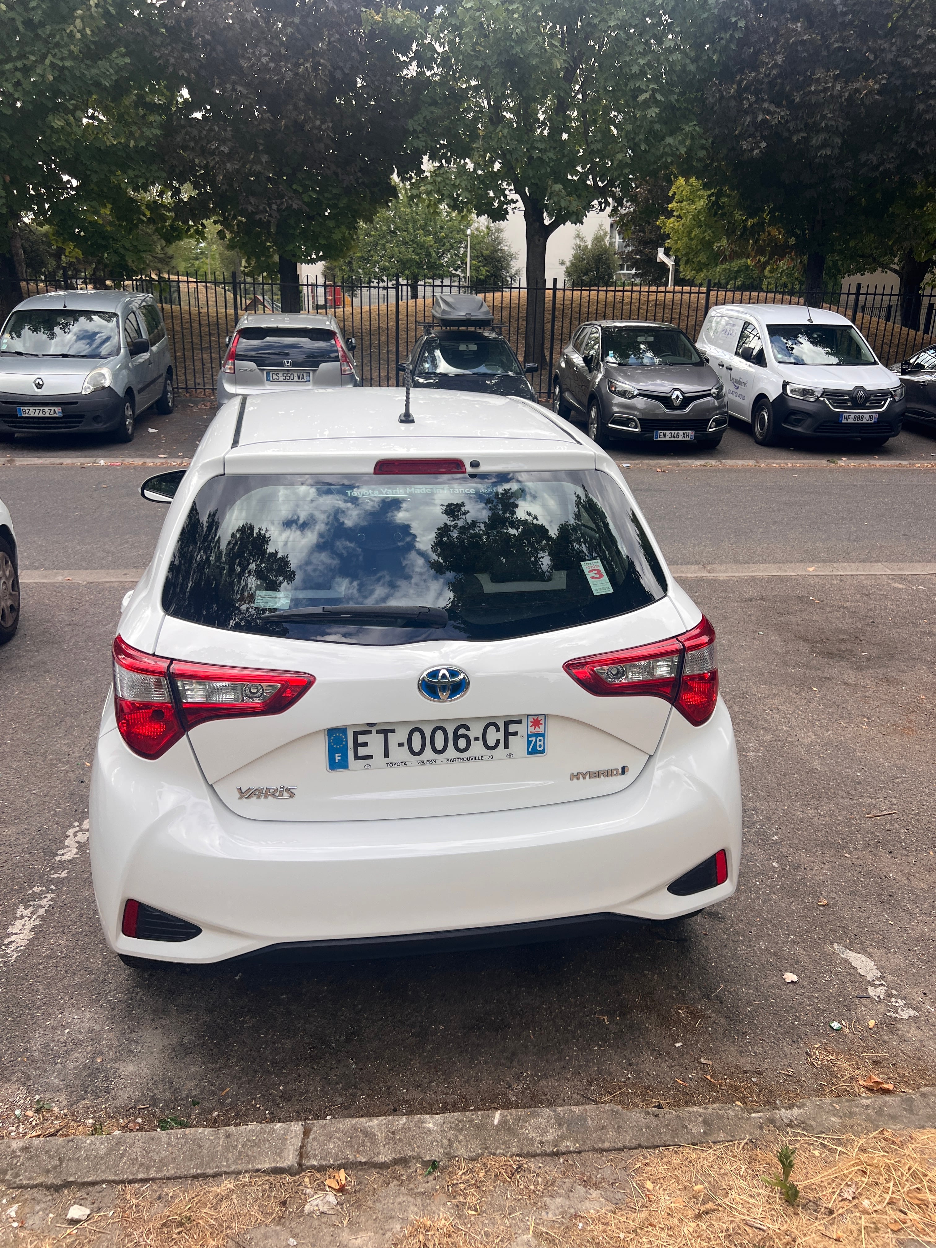 Toyota Yaris avec Caméra de recul