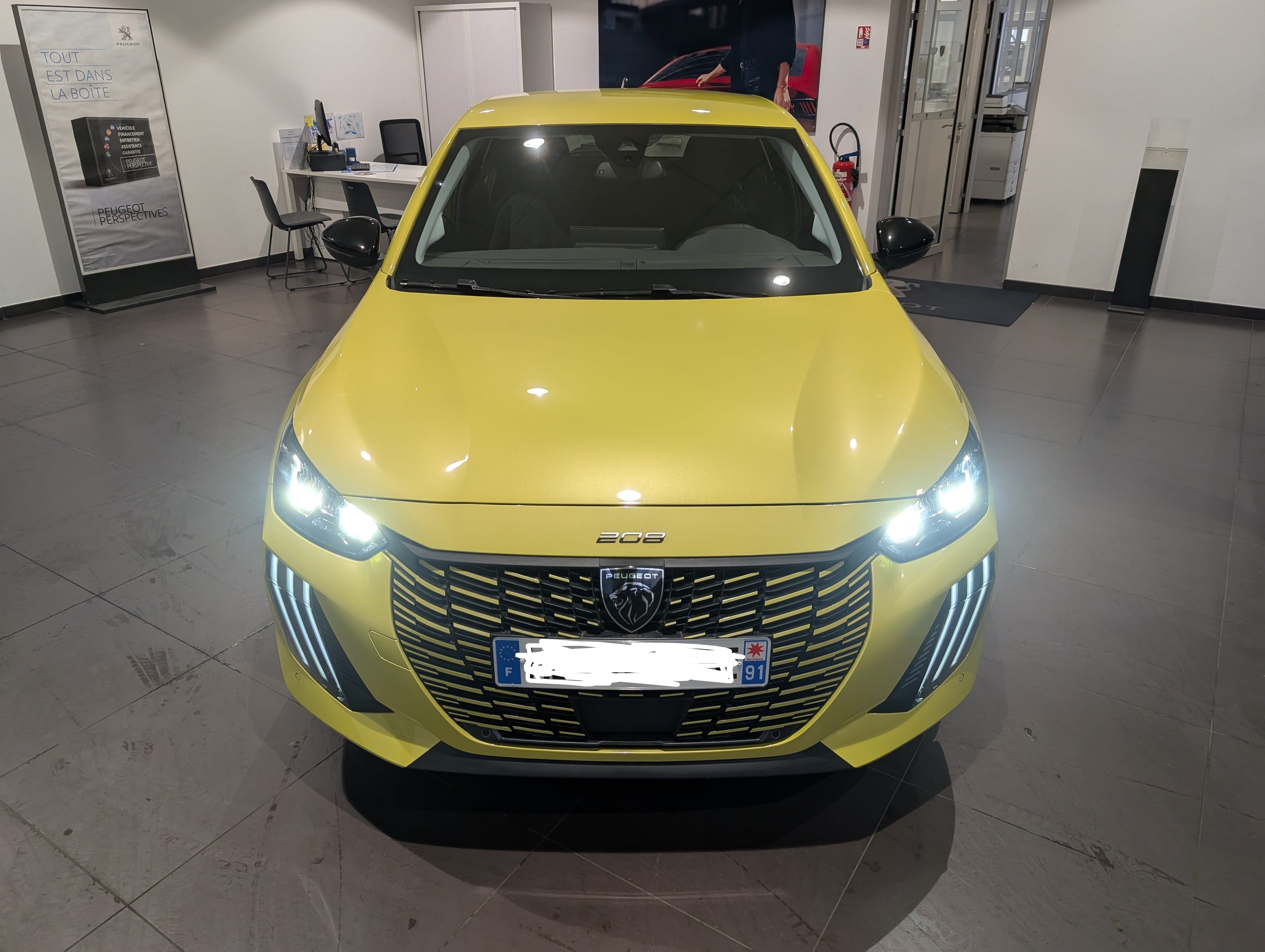 Peugeot 208 avec Régulateur de vitesse