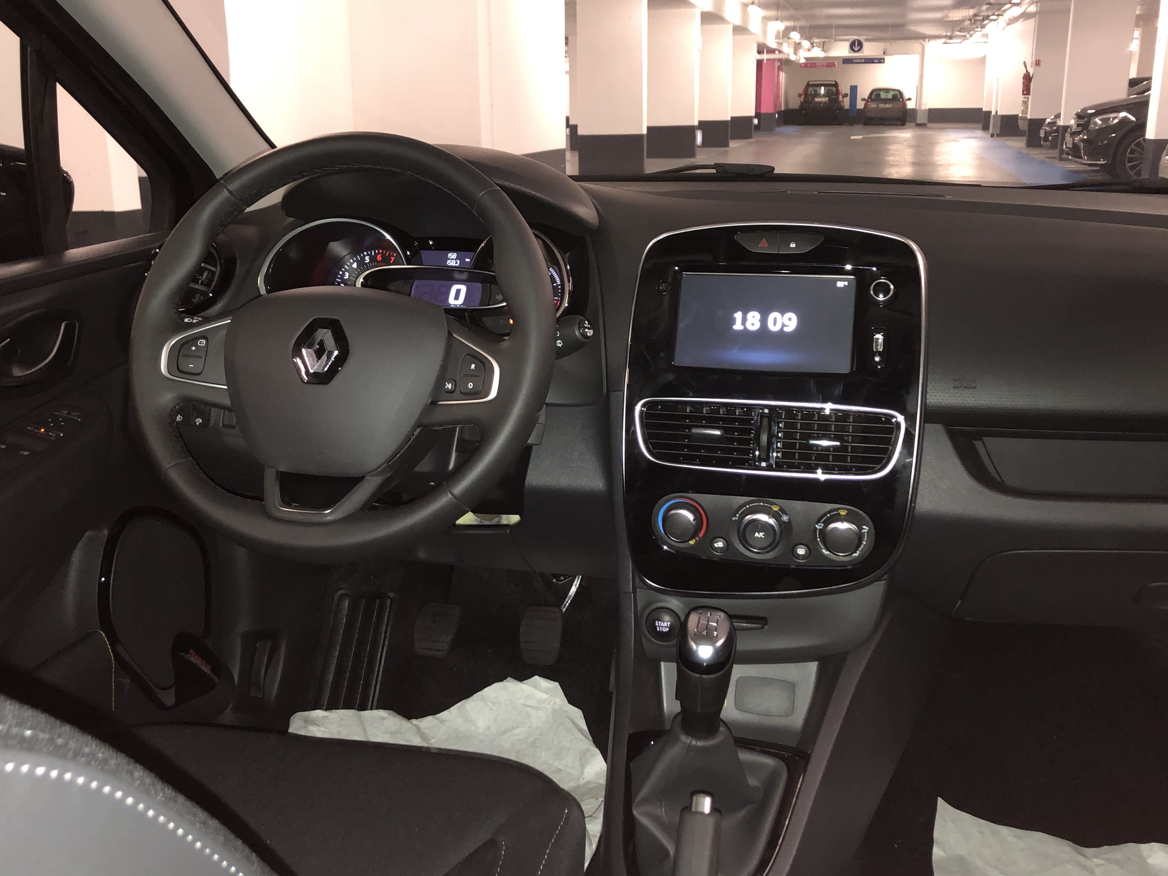 Renault Clio avec GPS