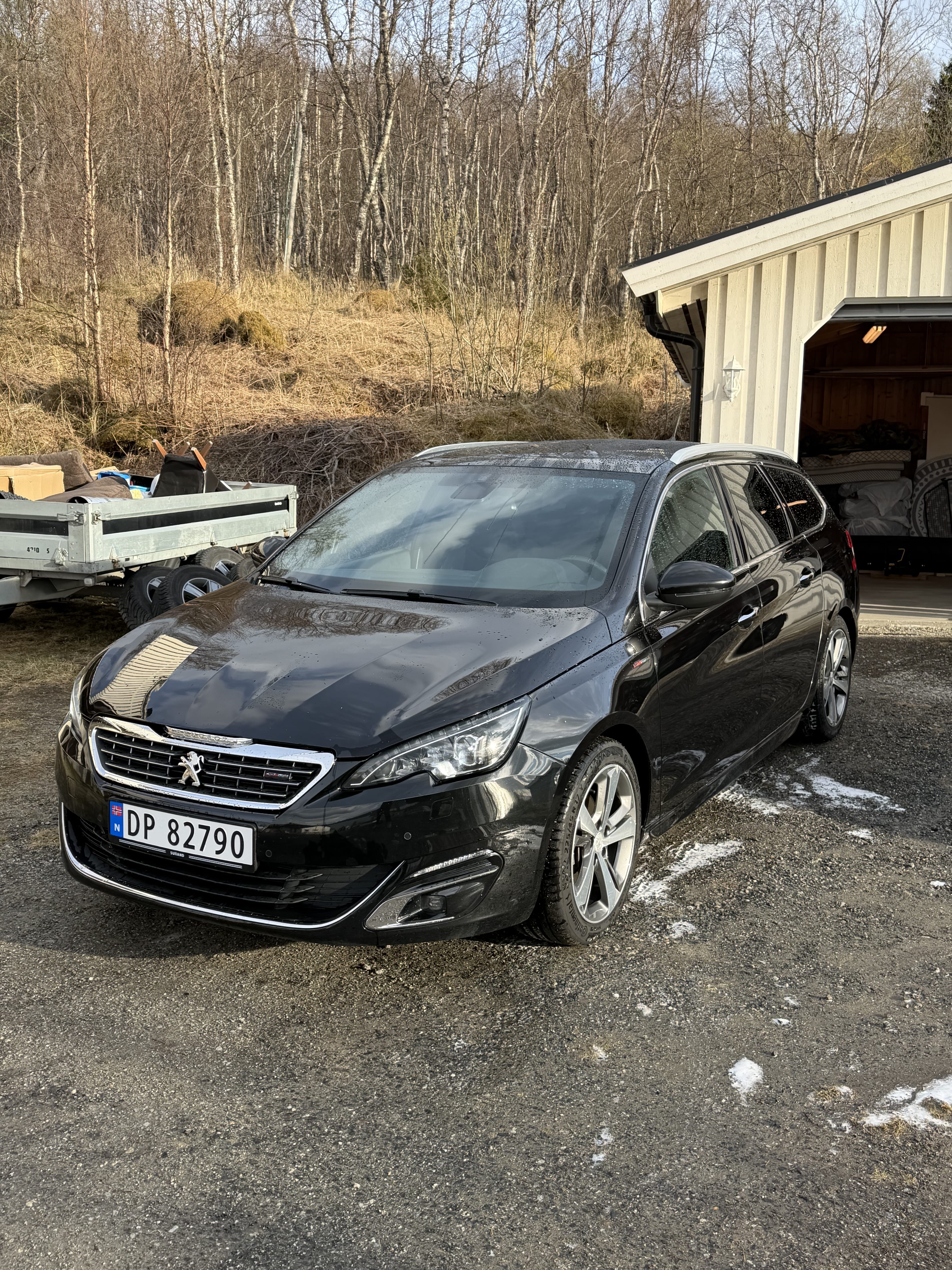 Peugeot 308 SW 1.2 Puretech, 2015, Blyfri 95, automatisk