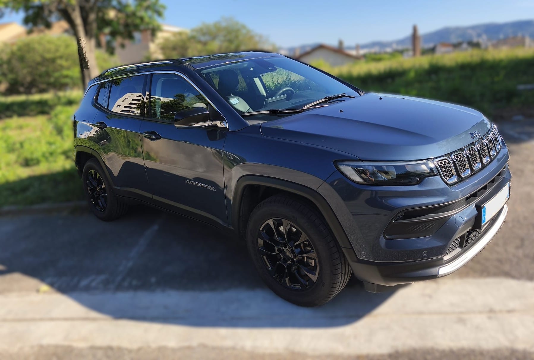 Jeep Compass Limited Boîte auto avec attelage, 2021, Essence 98 / Eléctrico (híbrido), Automático