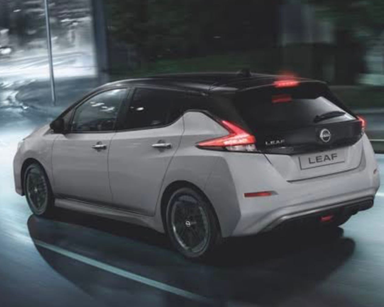 Nissan Leaf Tekna. med Aircondition