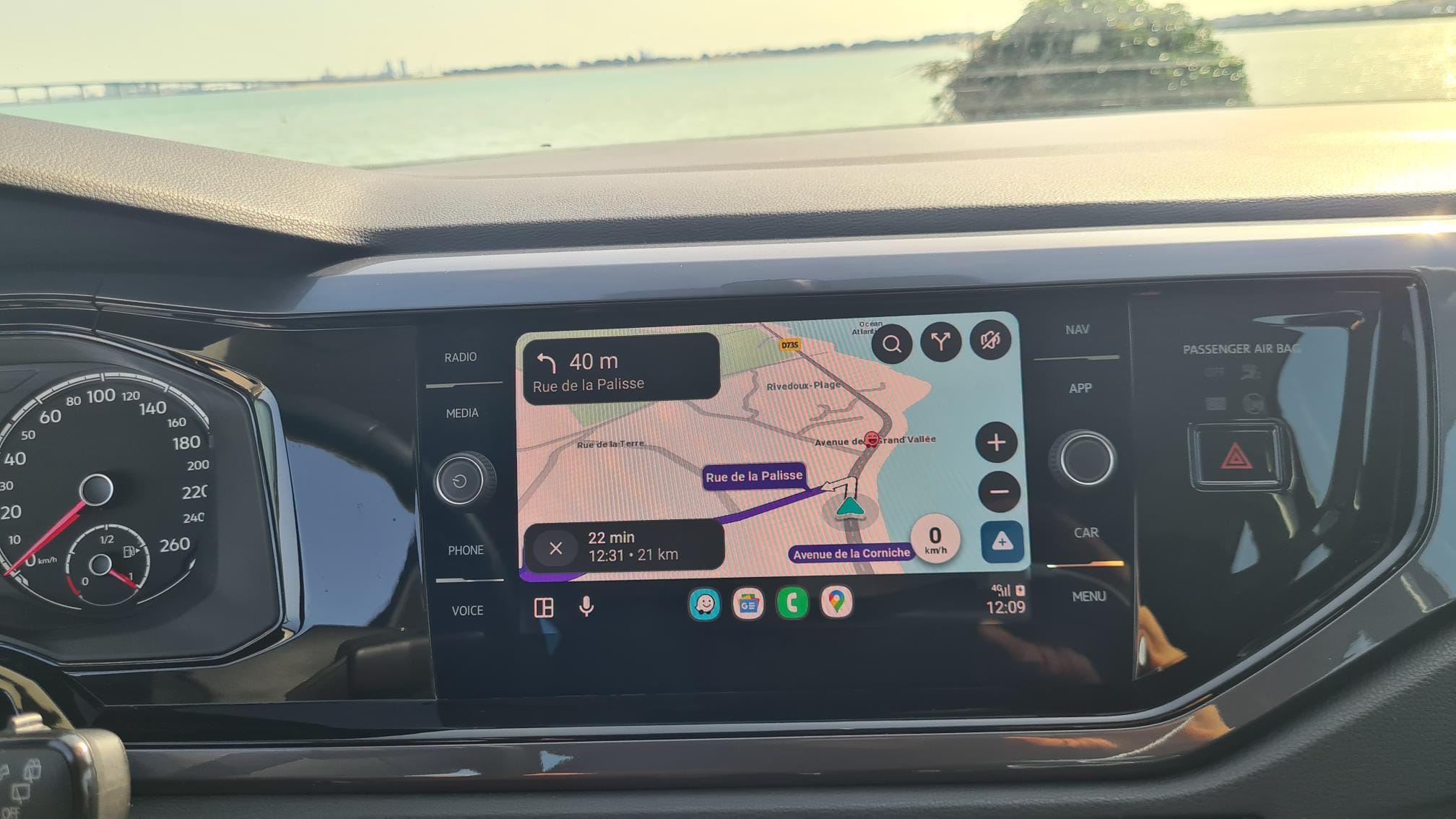 Volkswagen Polo avec Chaines