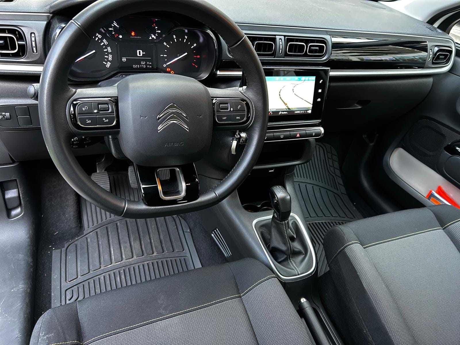 Citroen C3 mit Navigationsgerät