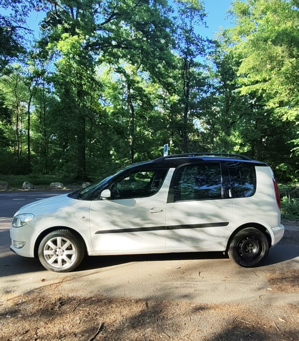 Skoda Roomster avec Caméra de recul