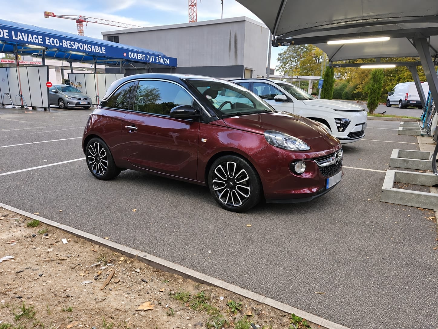 Opel Adam avec GPS