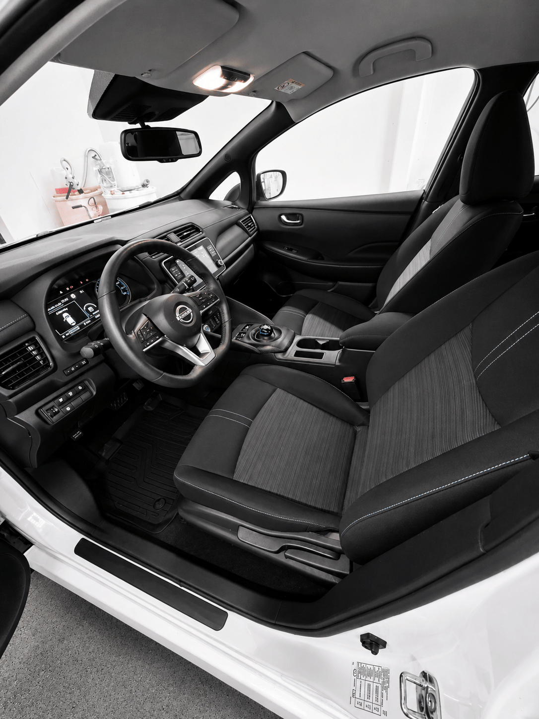 Nissan Leaf med GPS