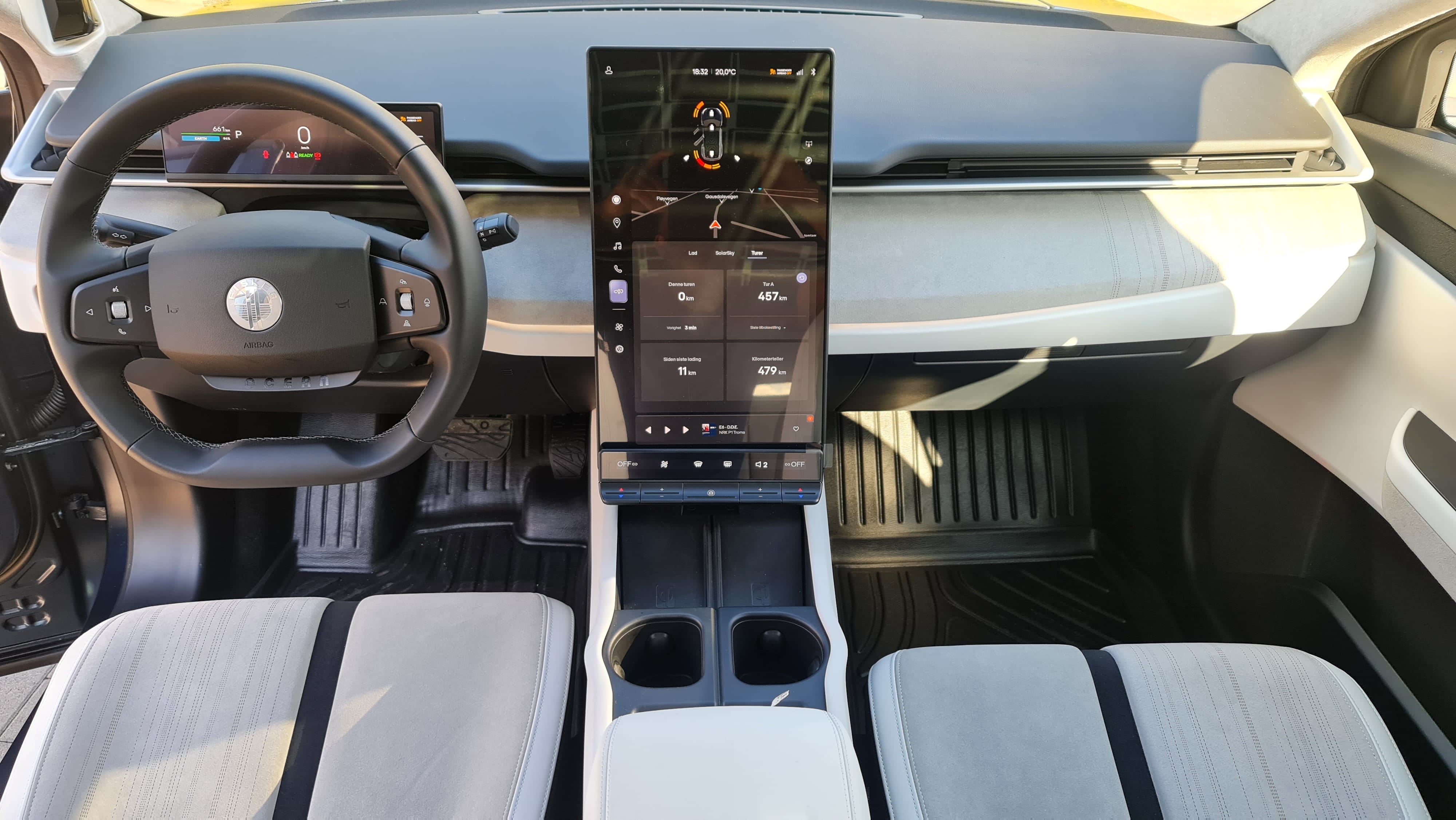 Fisker Ocean One met Cruise control