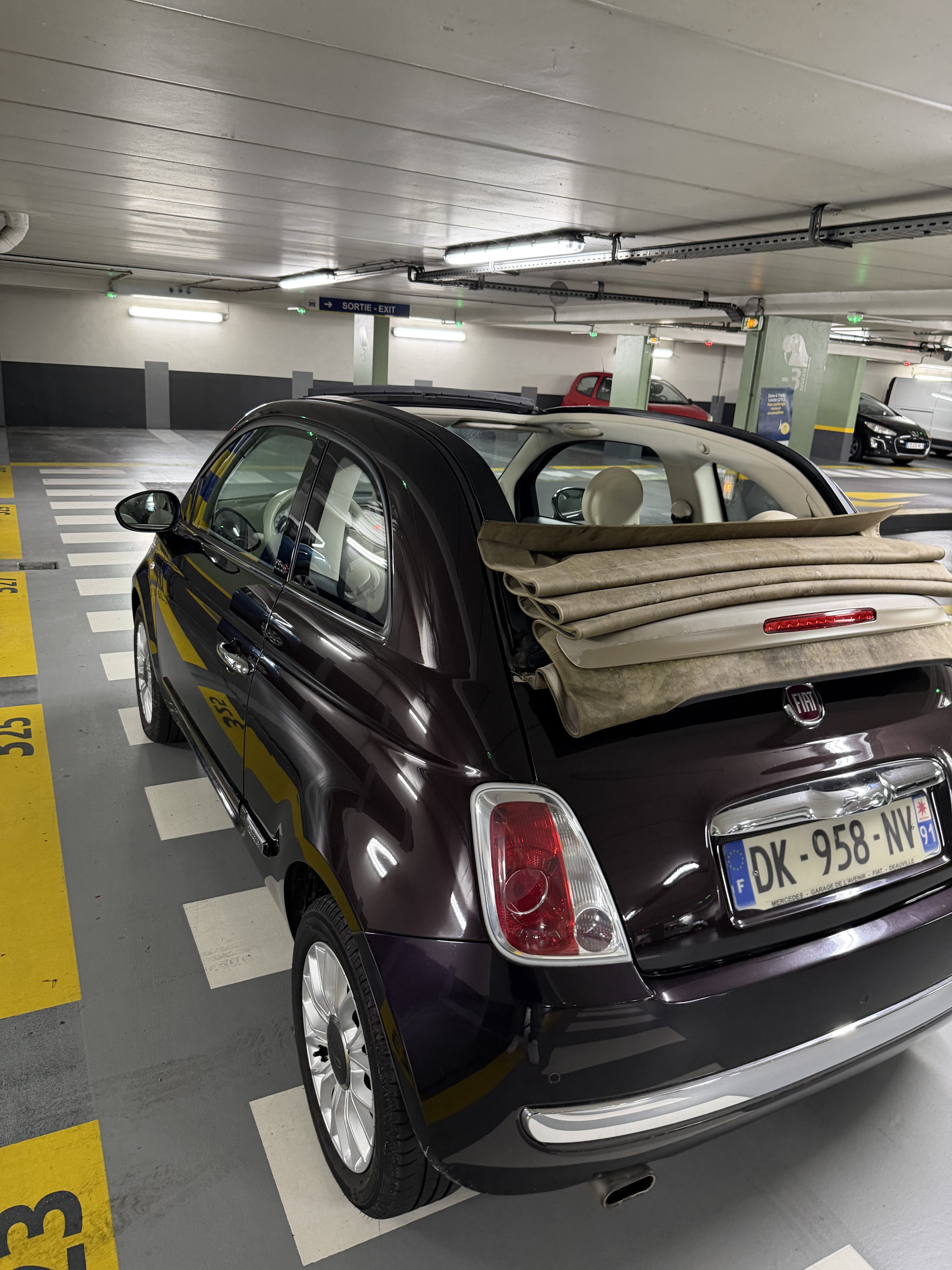 Fiat 500 C met Bluetooth audio