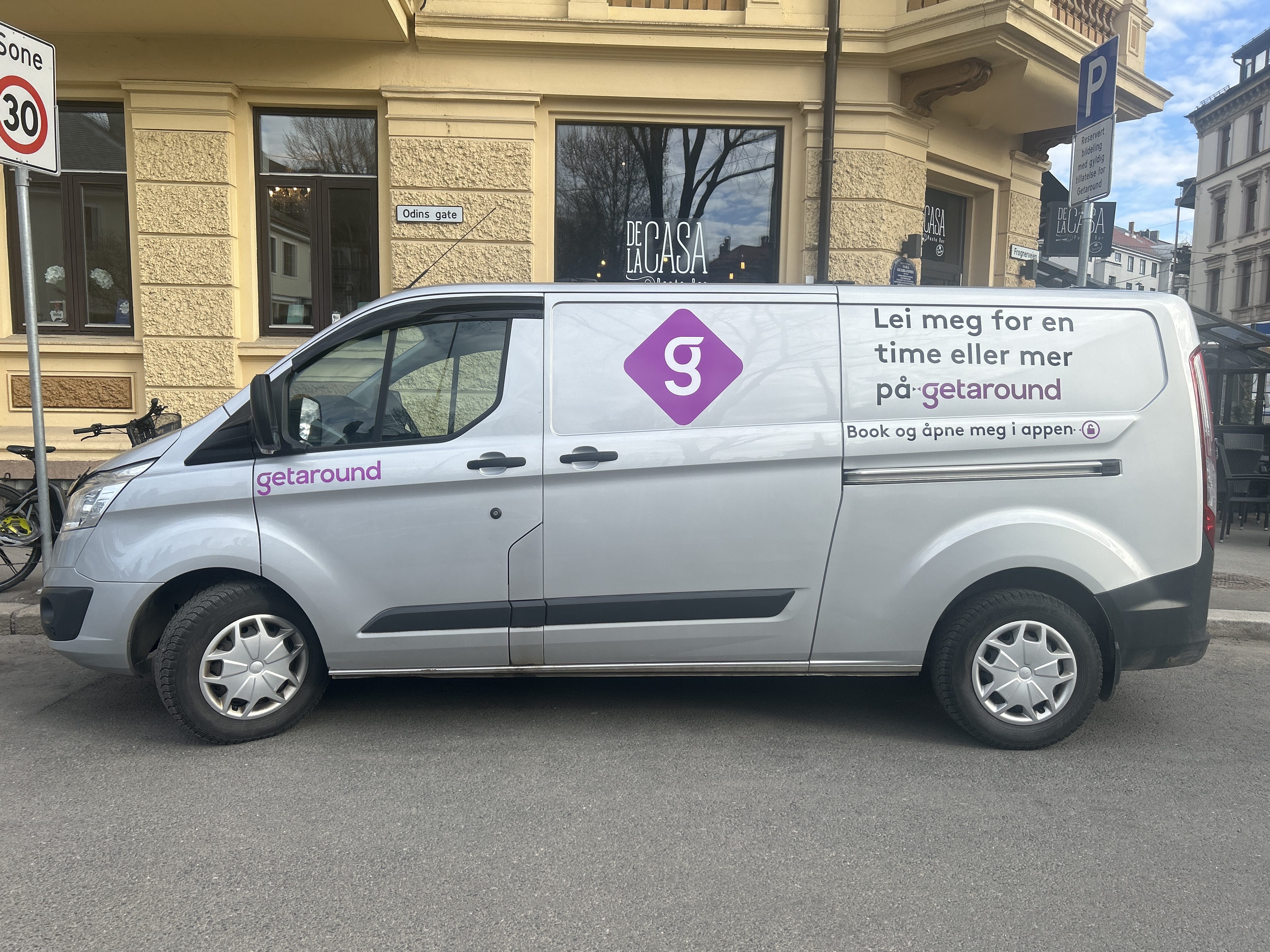 Ford Transit Custom Varebil Automat med Aircondition