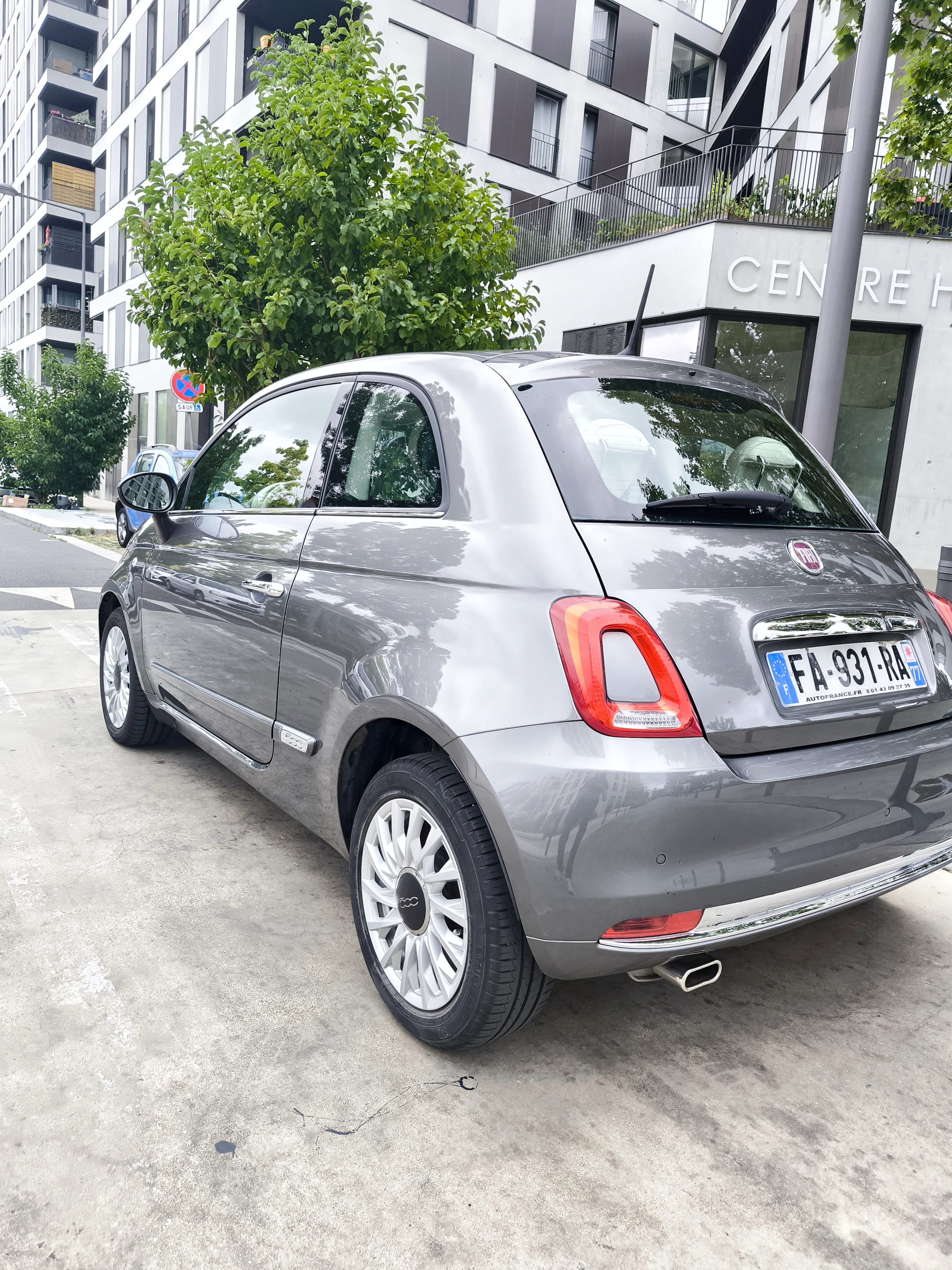 Fiat 500 avec Régulateur de vitesse