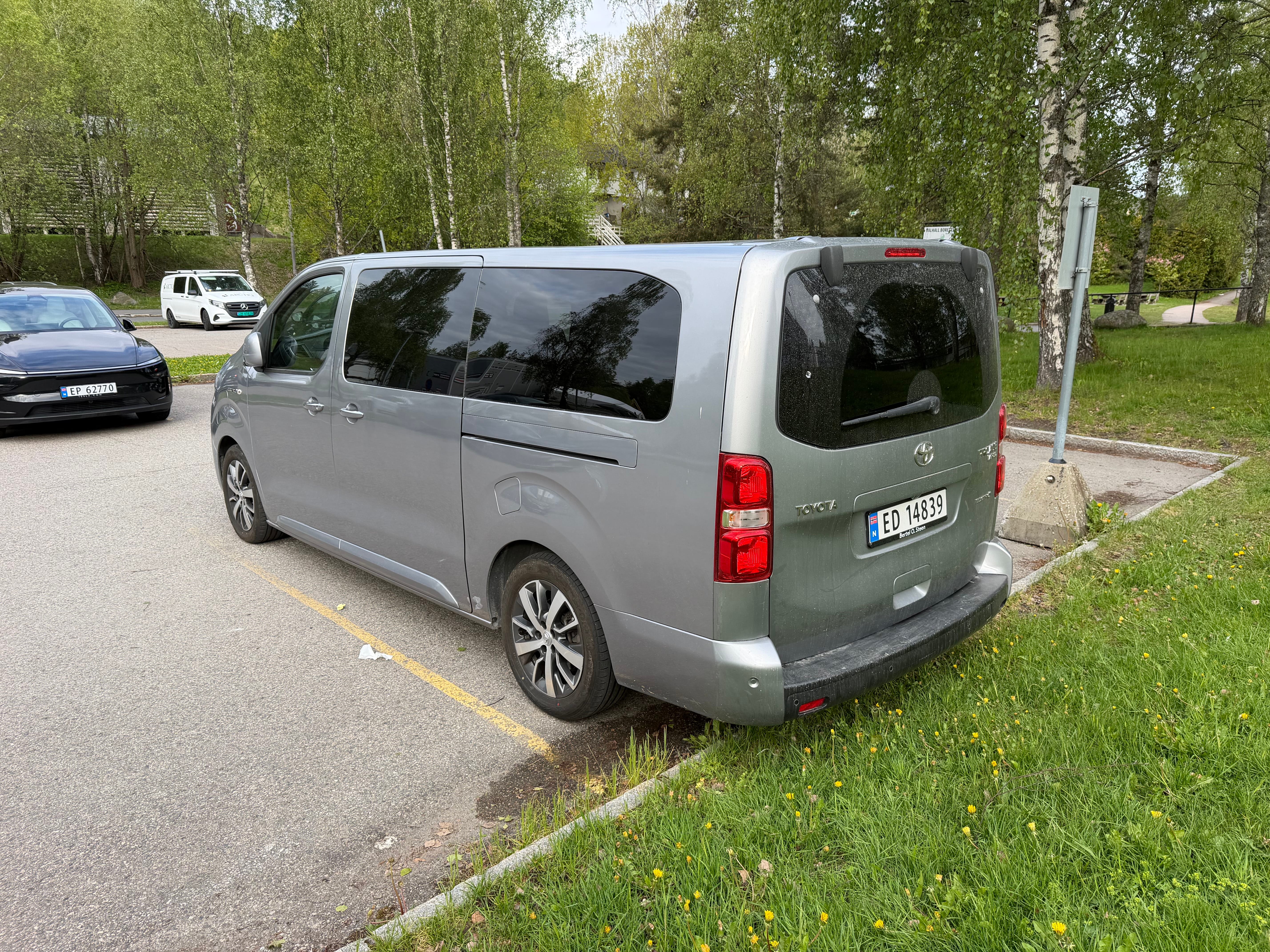 Toyota Proace Verso med Ryggekamera