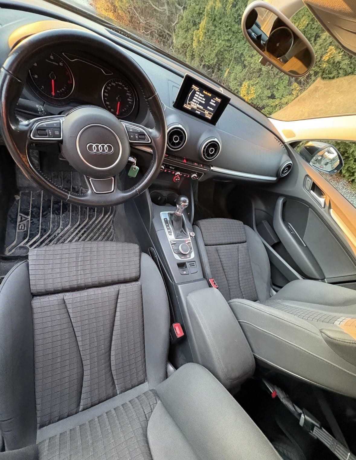 Audi A3 Sportback med Lydinngang