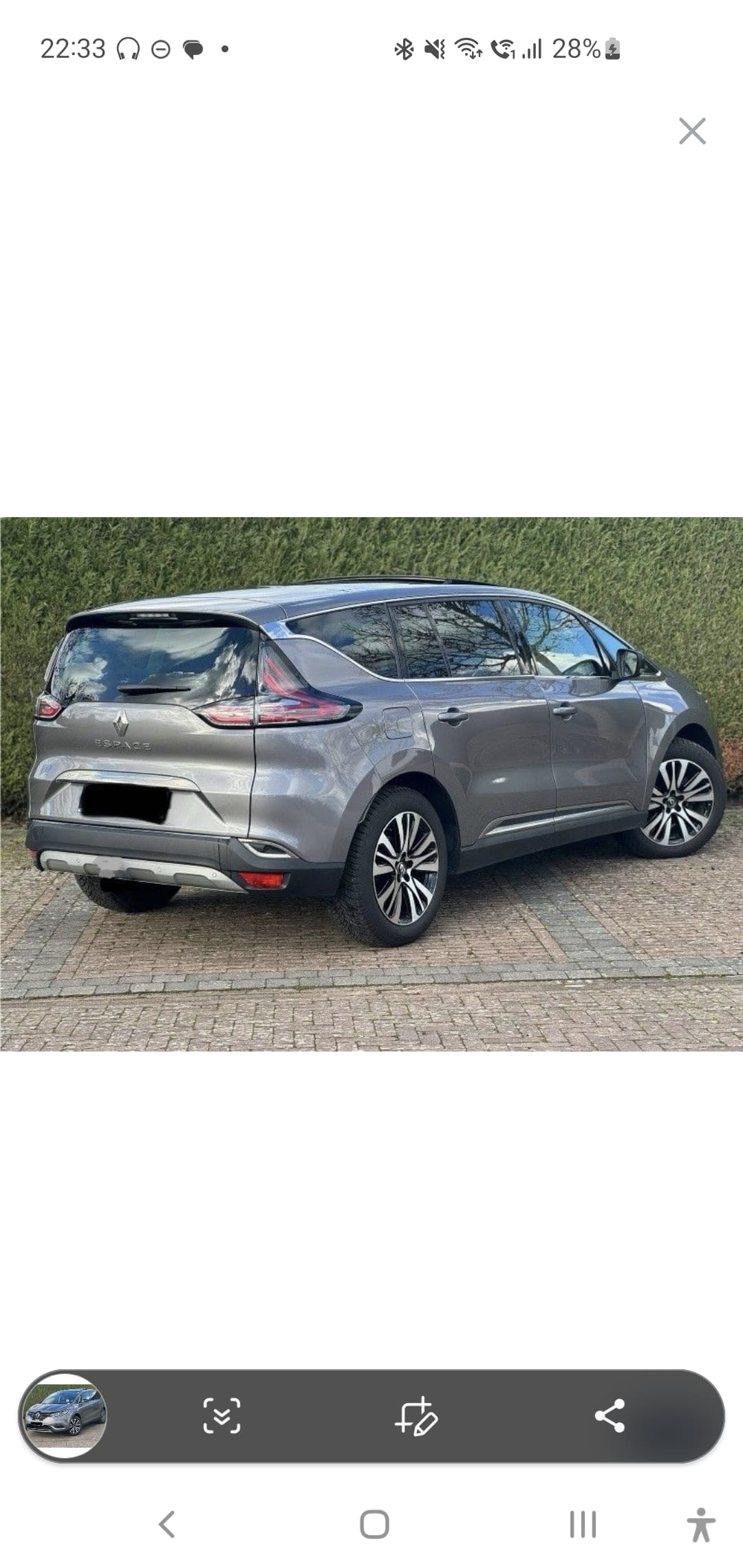 Renault Espace avec GPS