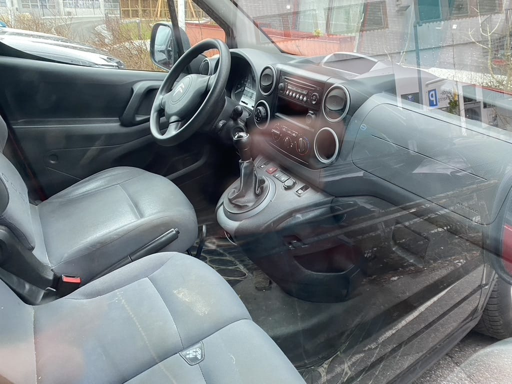 Citroen Berlingo med Vinterdekk