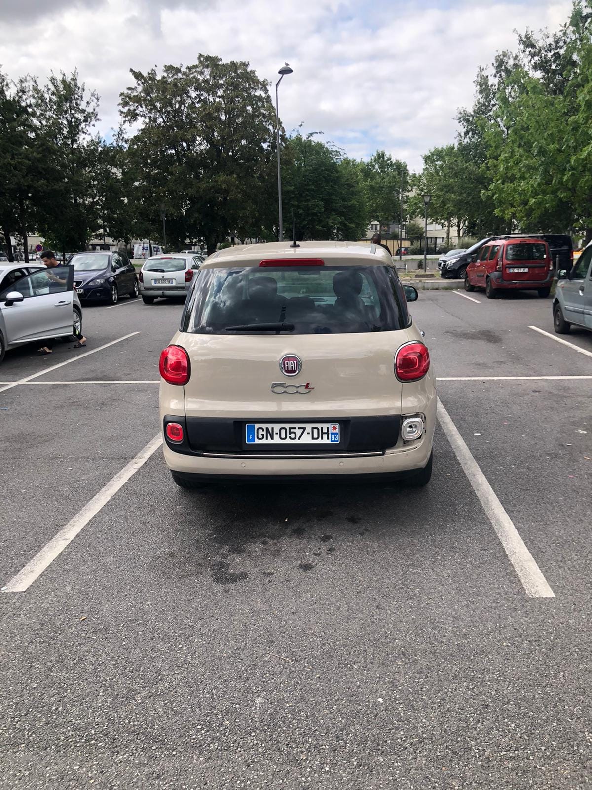 Fiat 500L avec GPS