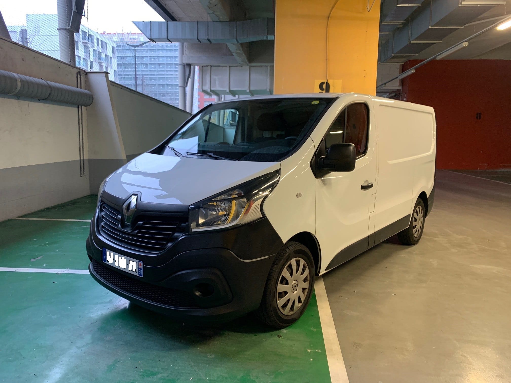 Renault Trafic 6m3 DCI 90cv Clim-Bluetooth-USB-Radar recul, 2014, Diesel